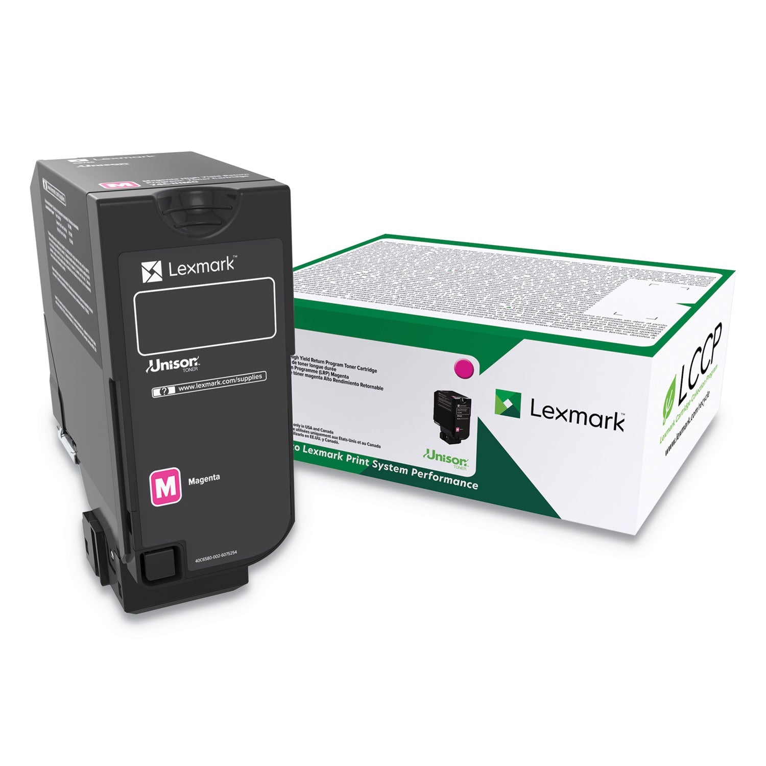 Lexmark 74c0hmg Toner | High-Yield, Magenta