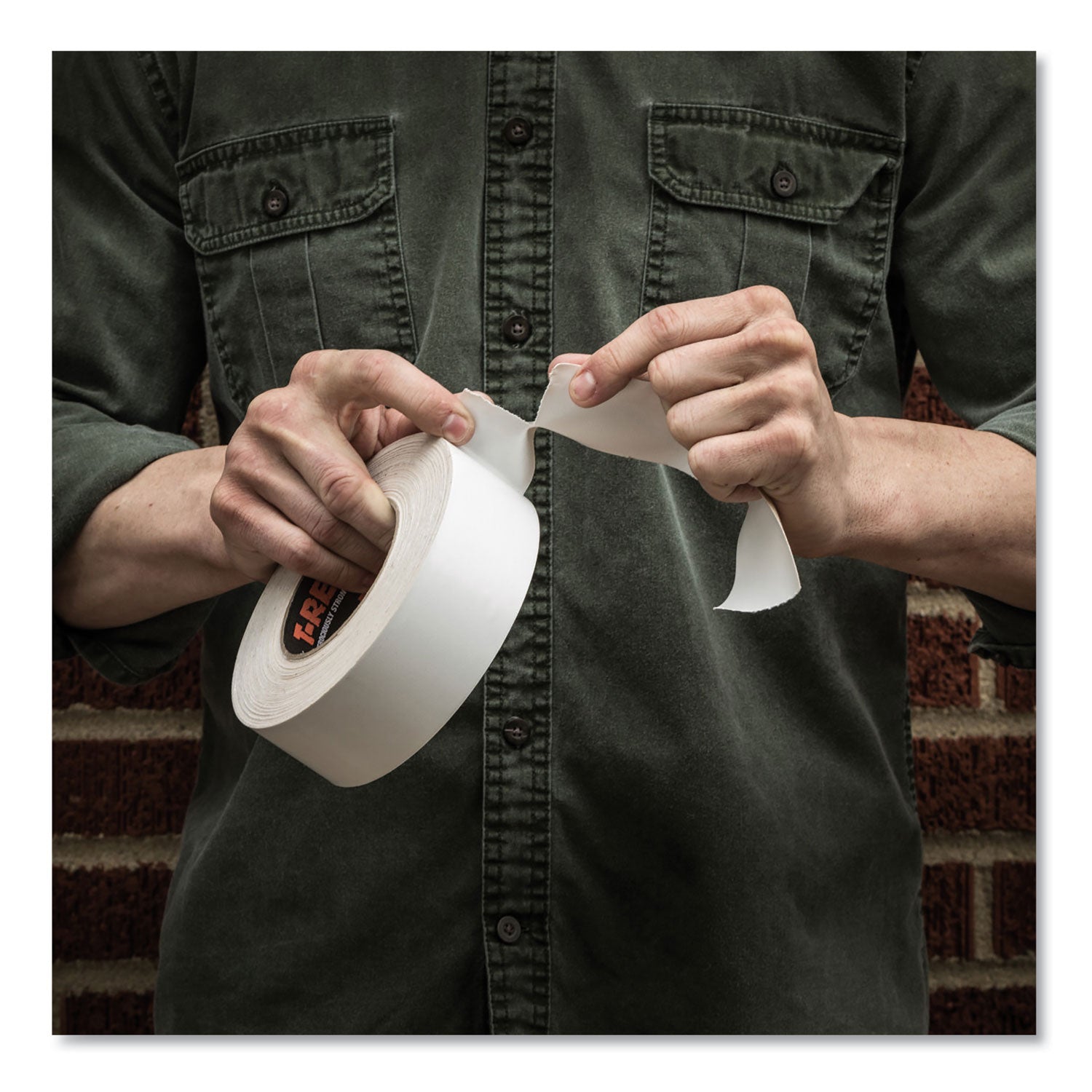 T-REX® Duct Tape, 3" Core, 1.88" X 30 Yds, White - Bloom Skins