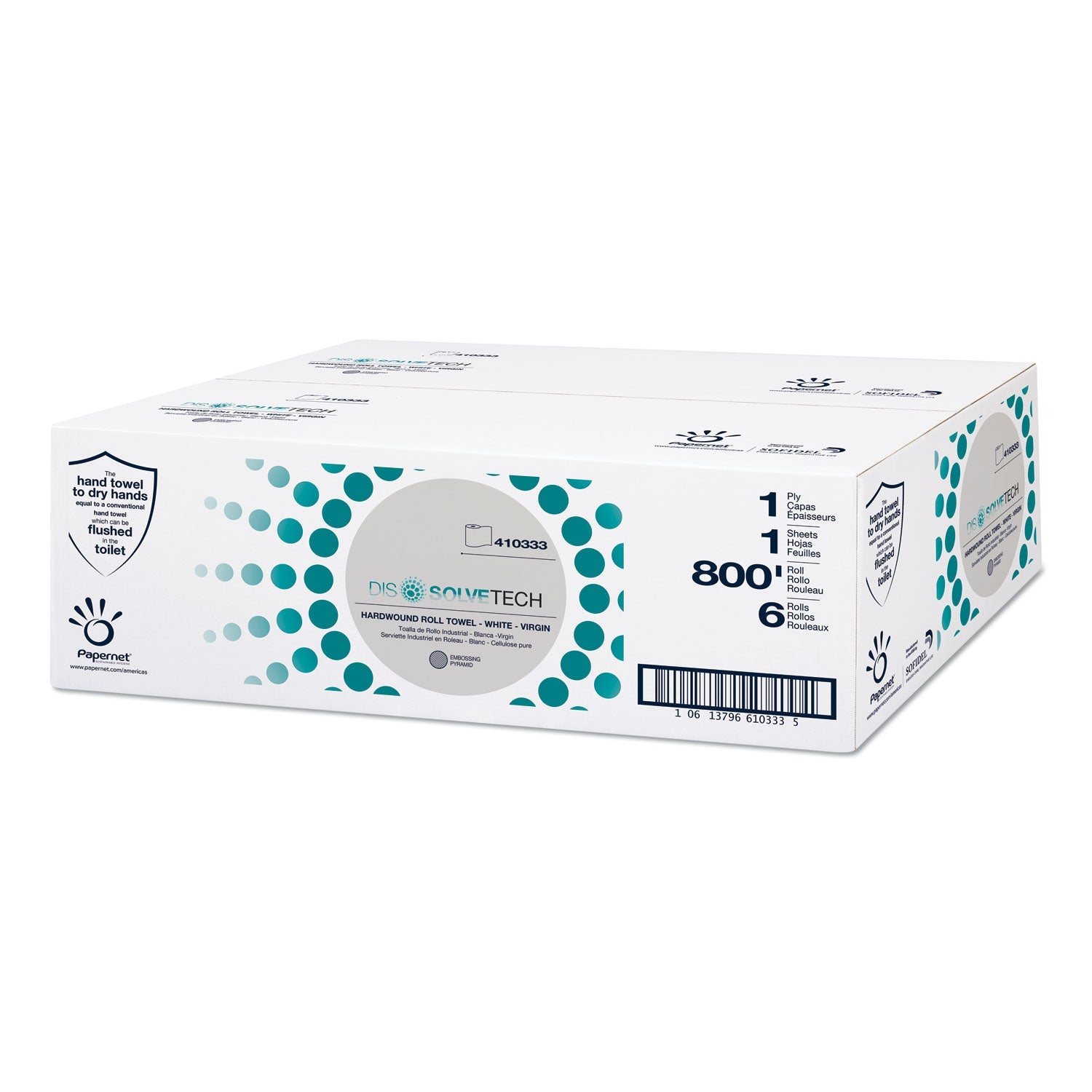DissolveTech Paper Towel | Papernet® | 800 ft