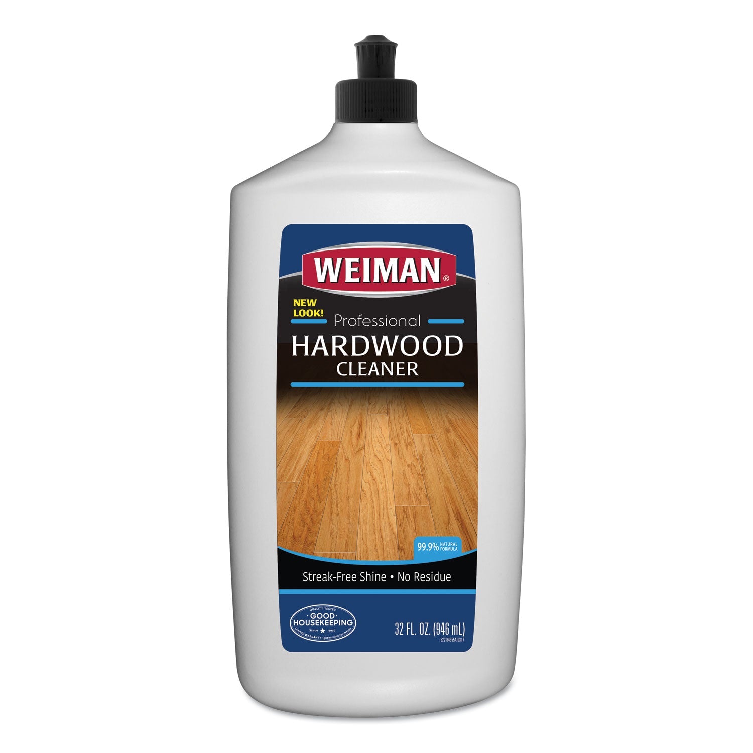 WEIMAN® Hardwood Floor Cleaner, 32 Oz Squeeze Bottle, 6/carton