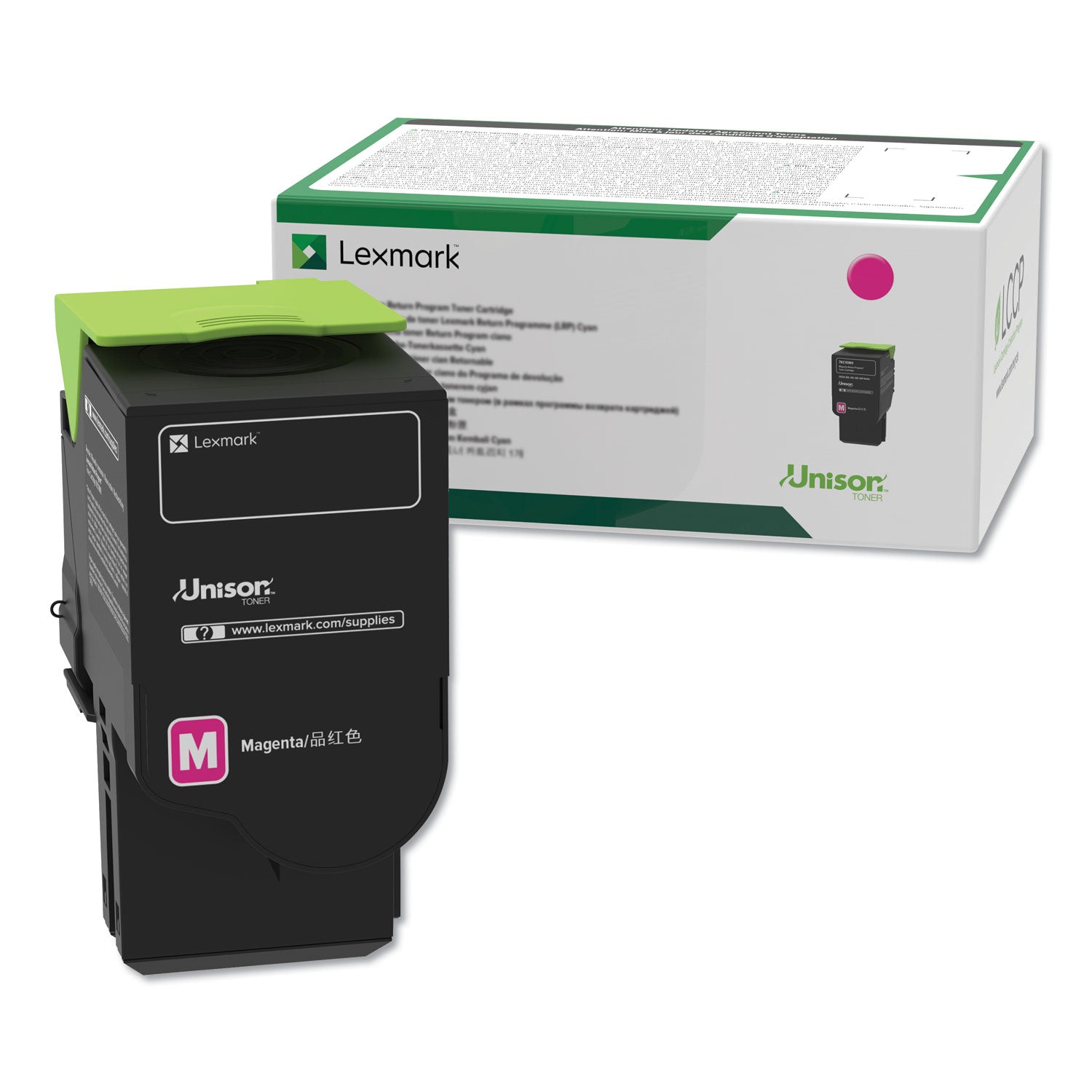 Lexmark™ C2310m0 Toner, 1,000 Page-Yield, Magenta