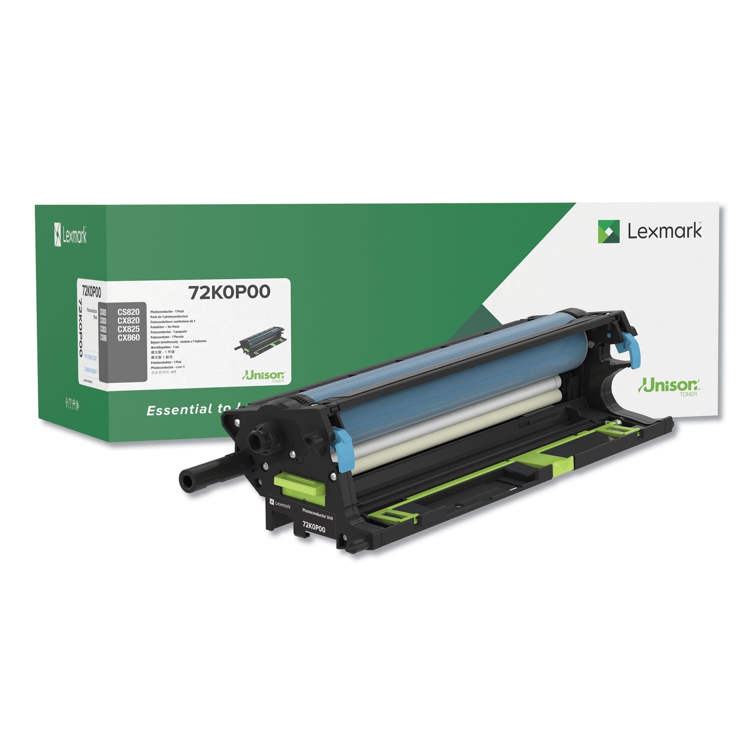 Lexmark™ 72k0fk0 Return Program Photoconductor Kit, 500 Page-Yield, Black