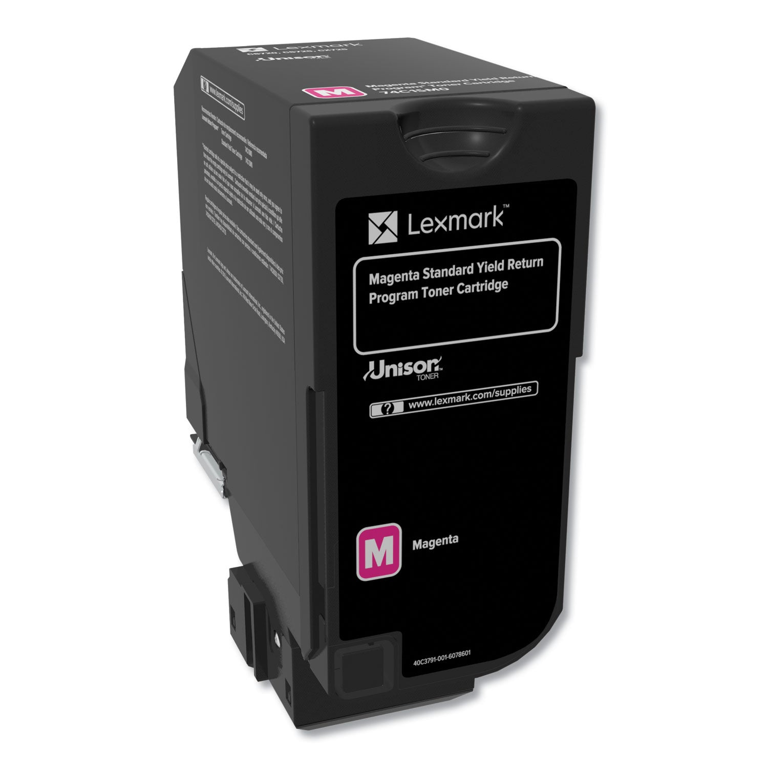 Lexmark 74c1sm0 Toner | Return Program, Magenta