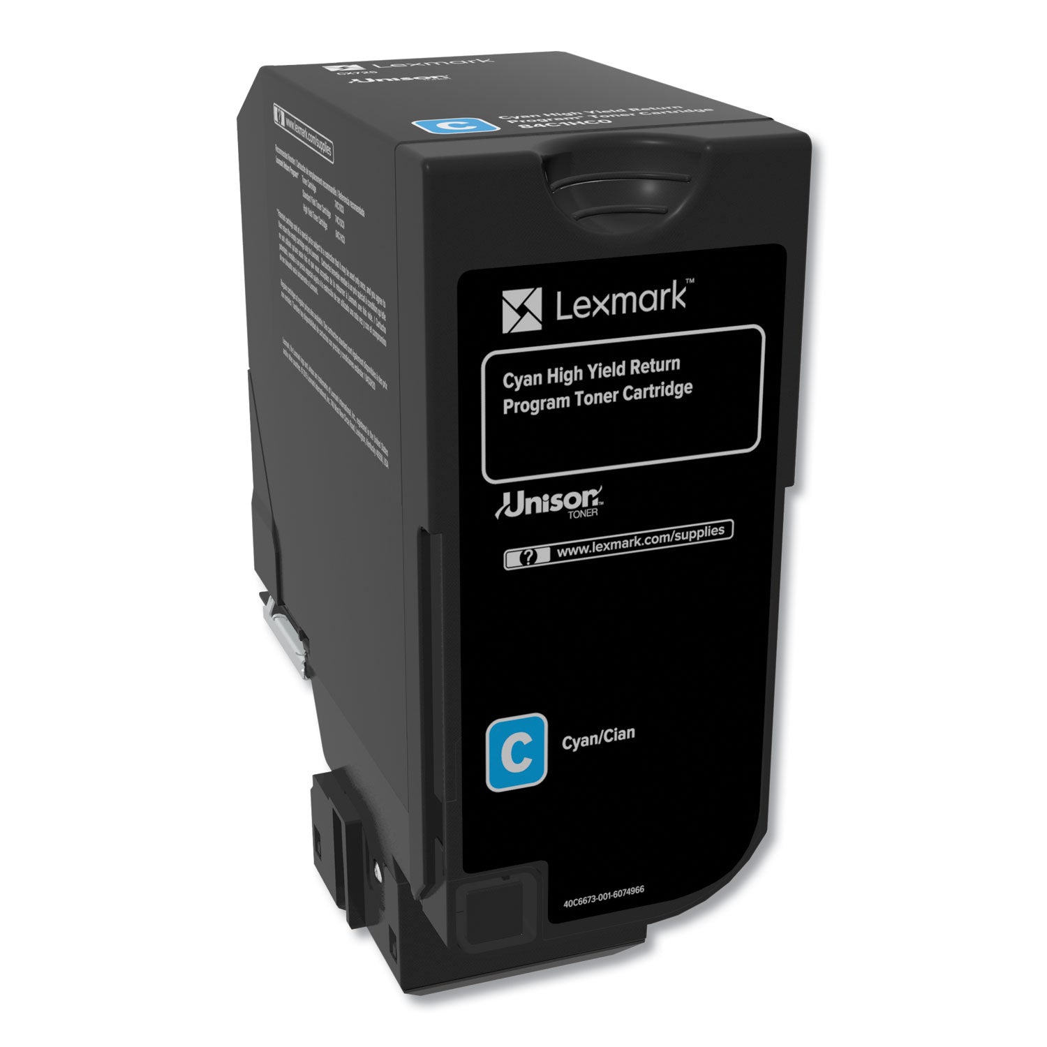 Lexmark 84c1hc0 Toner | High-Yield Cyan