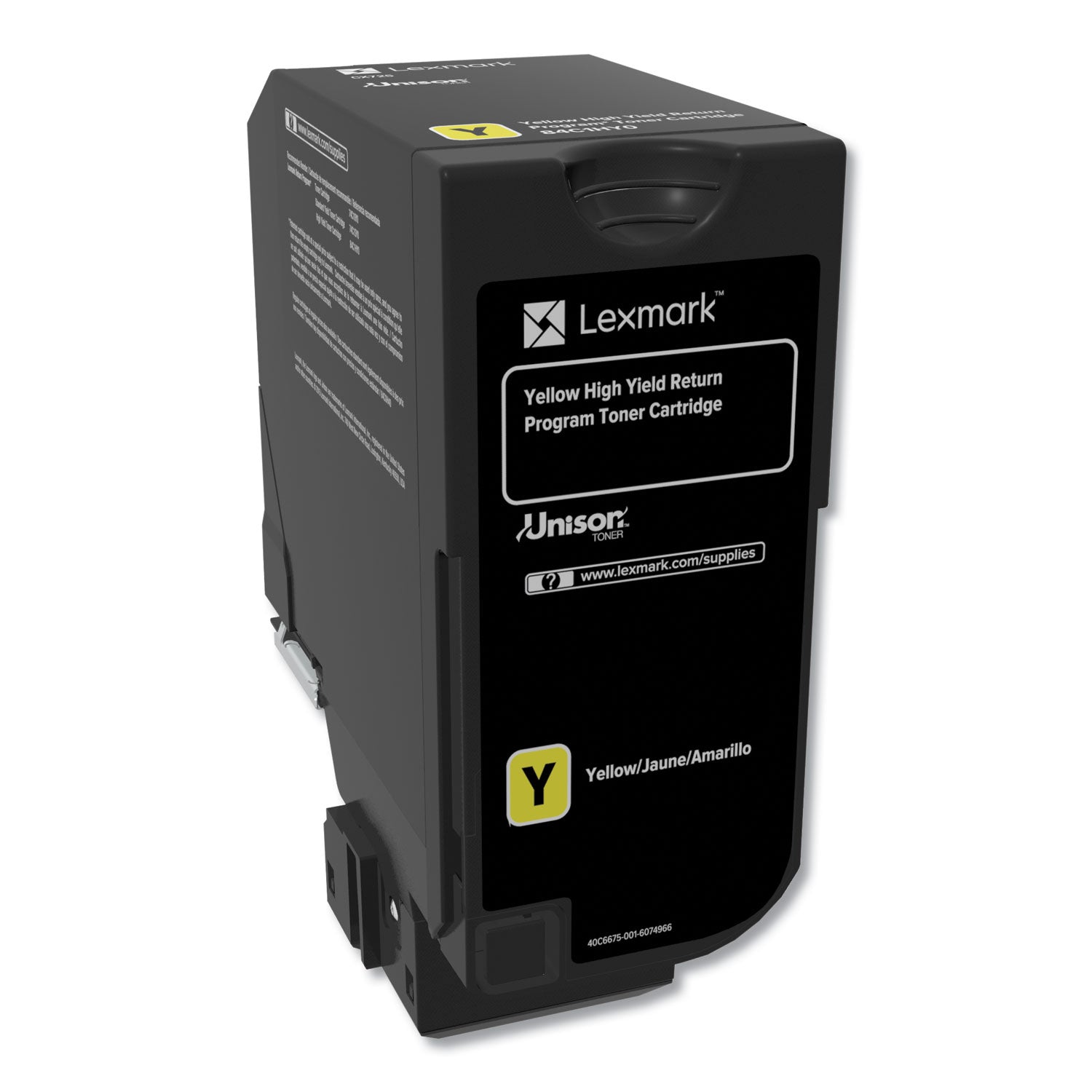Lexmark 84c1hy0 Toner | High-Yield Yellow