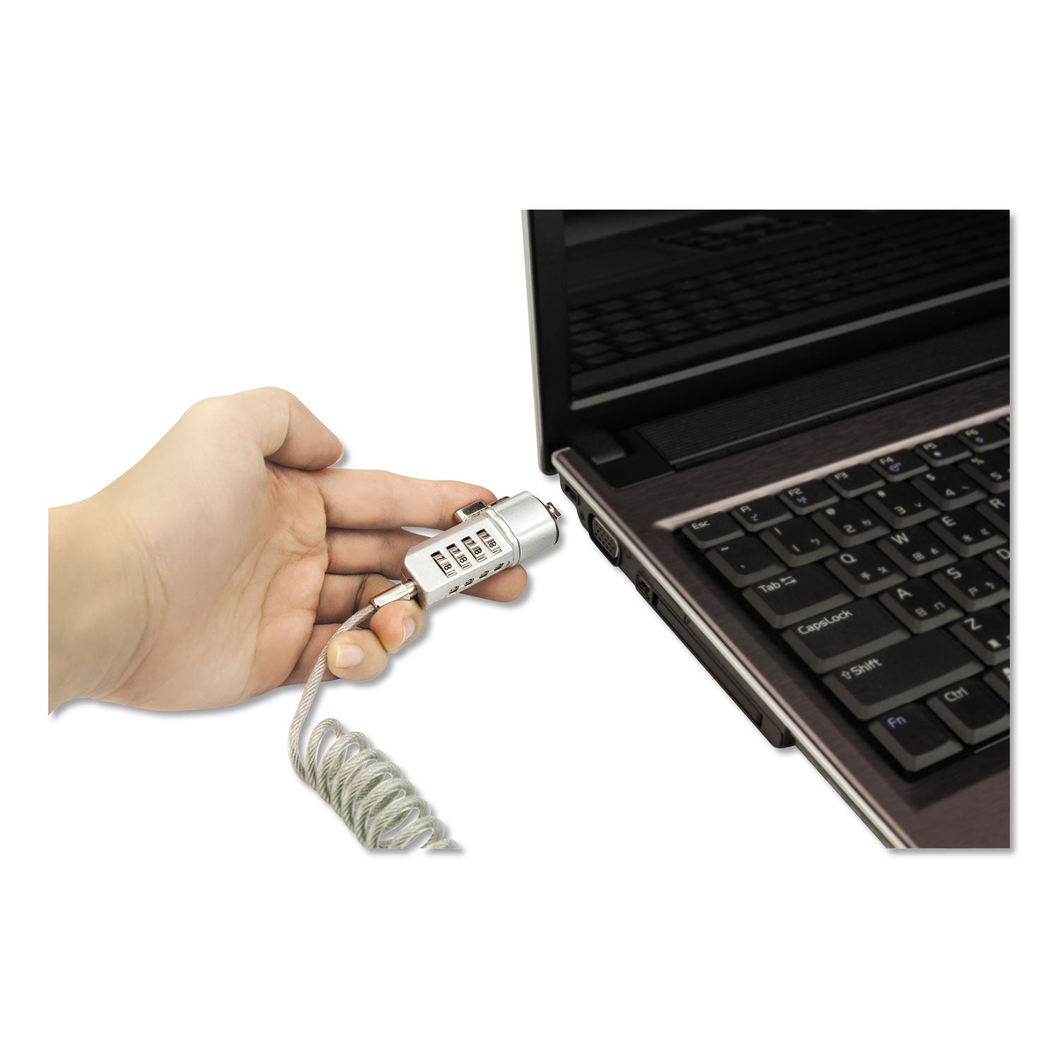 Compact Combination Laptop Lock | 6 Ft