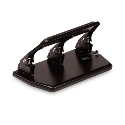 30-Sheet Heavy-Duty Three-Hole Punch | Black