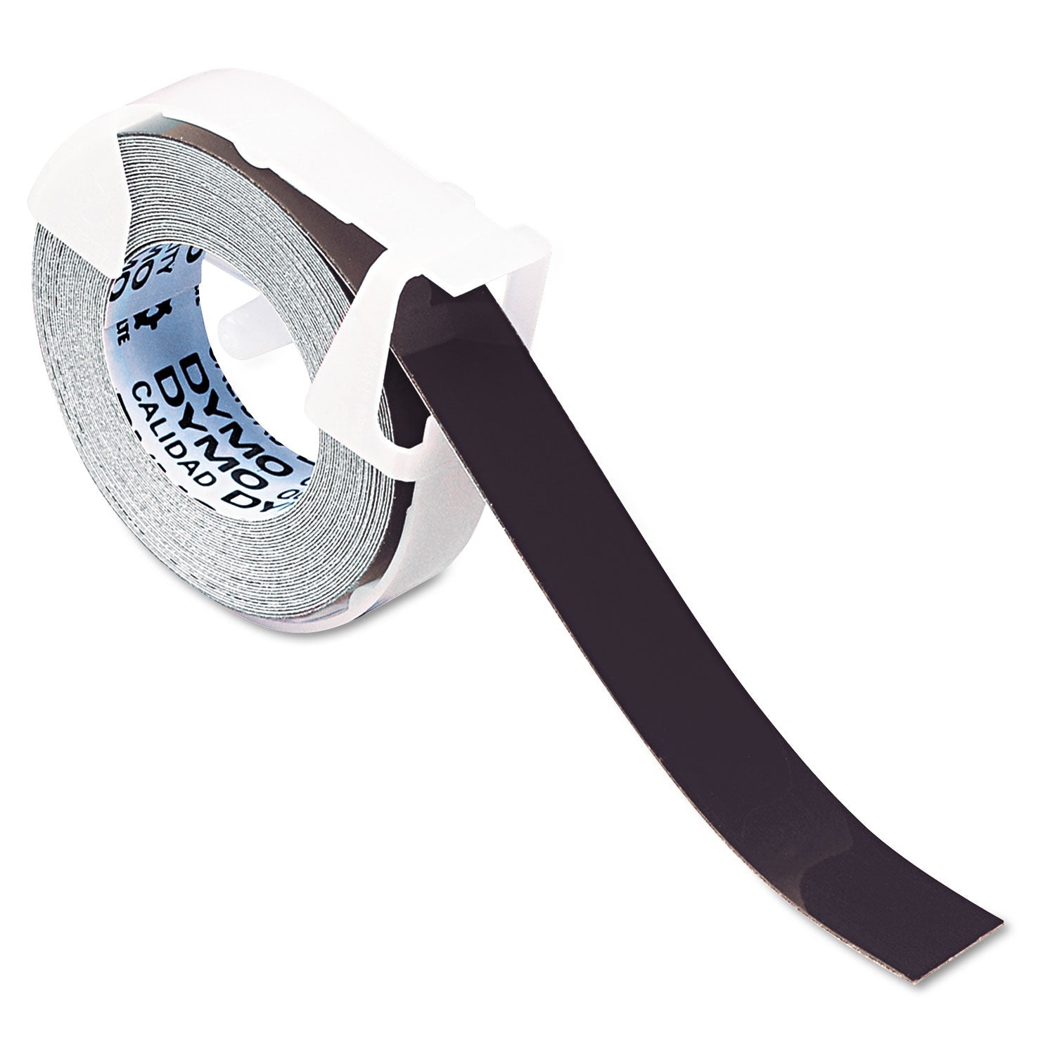 Labeling Tape | DYMO® Self-Adhesive 0.37" Black