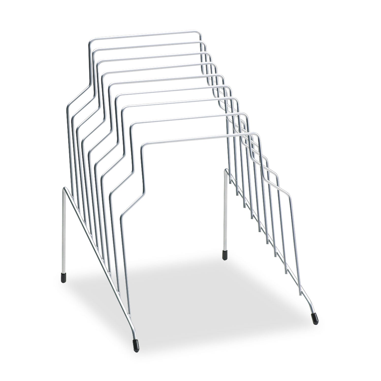 Fellowes® Wire Step File, 8 Sections, Letter To Legal Size Files, 10.13" X 12.13" X 11.81", Silver