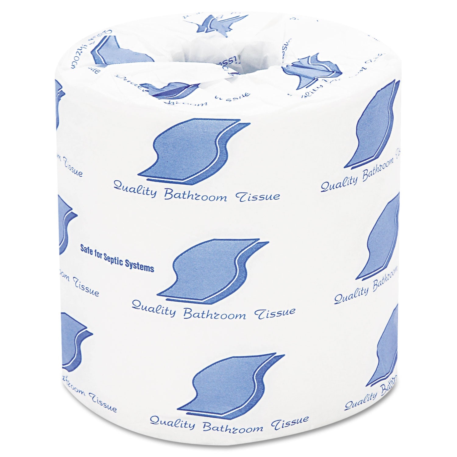 GEN Bath Tissue, Septic Safe, 2-Ply, White, 420 Sheets/roll, 96 Rolls/carton