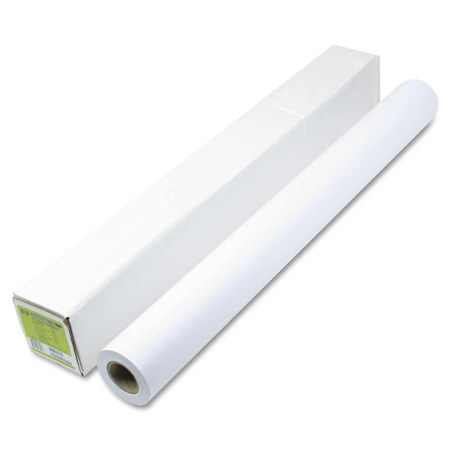 HP Designjet Large Format Paper For Inkjet Prints, 4.2 Mil, 36" X 150 Ft, White