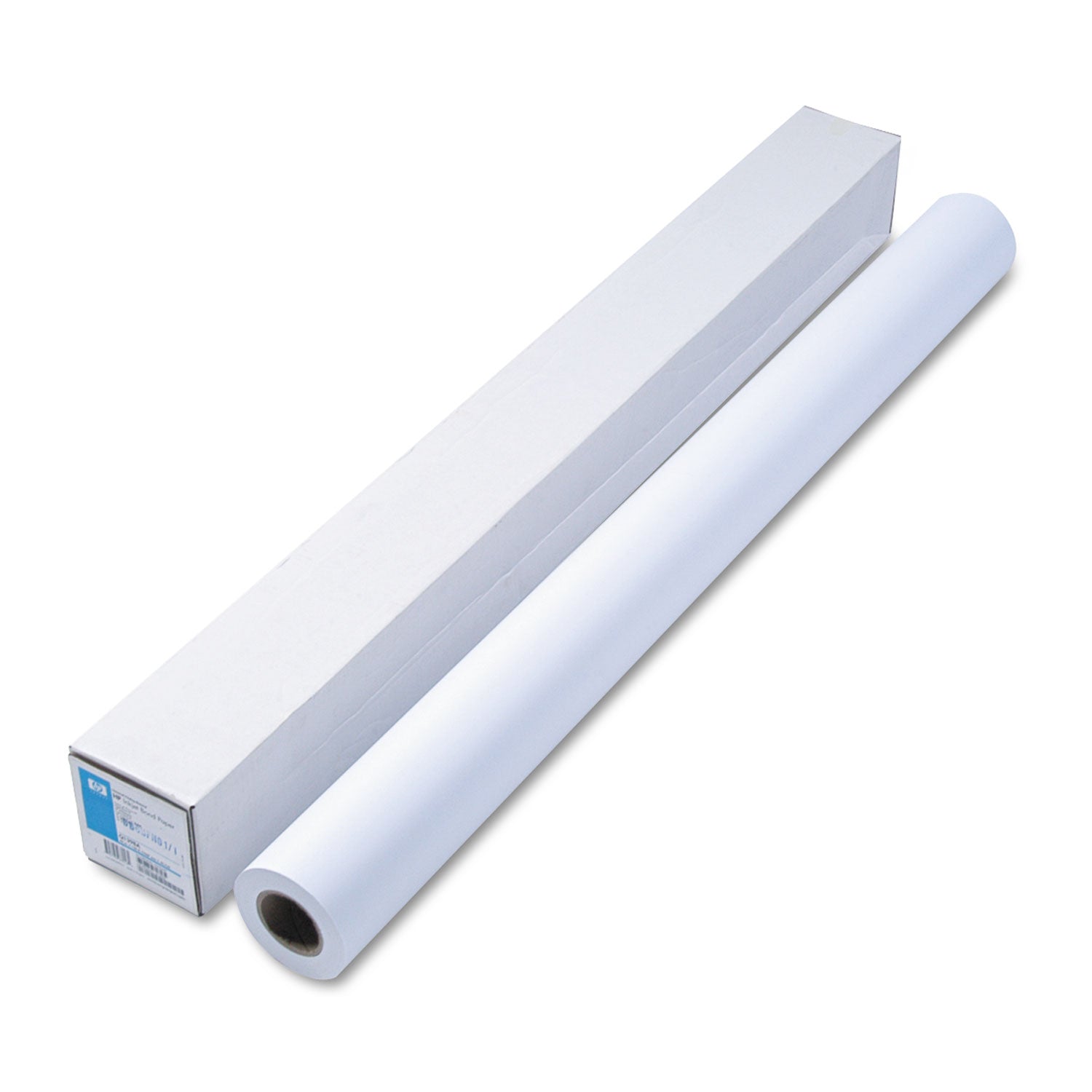 HP Designjet Large Format Paper For Inkjet Prints, 42" X 150 Ft, White