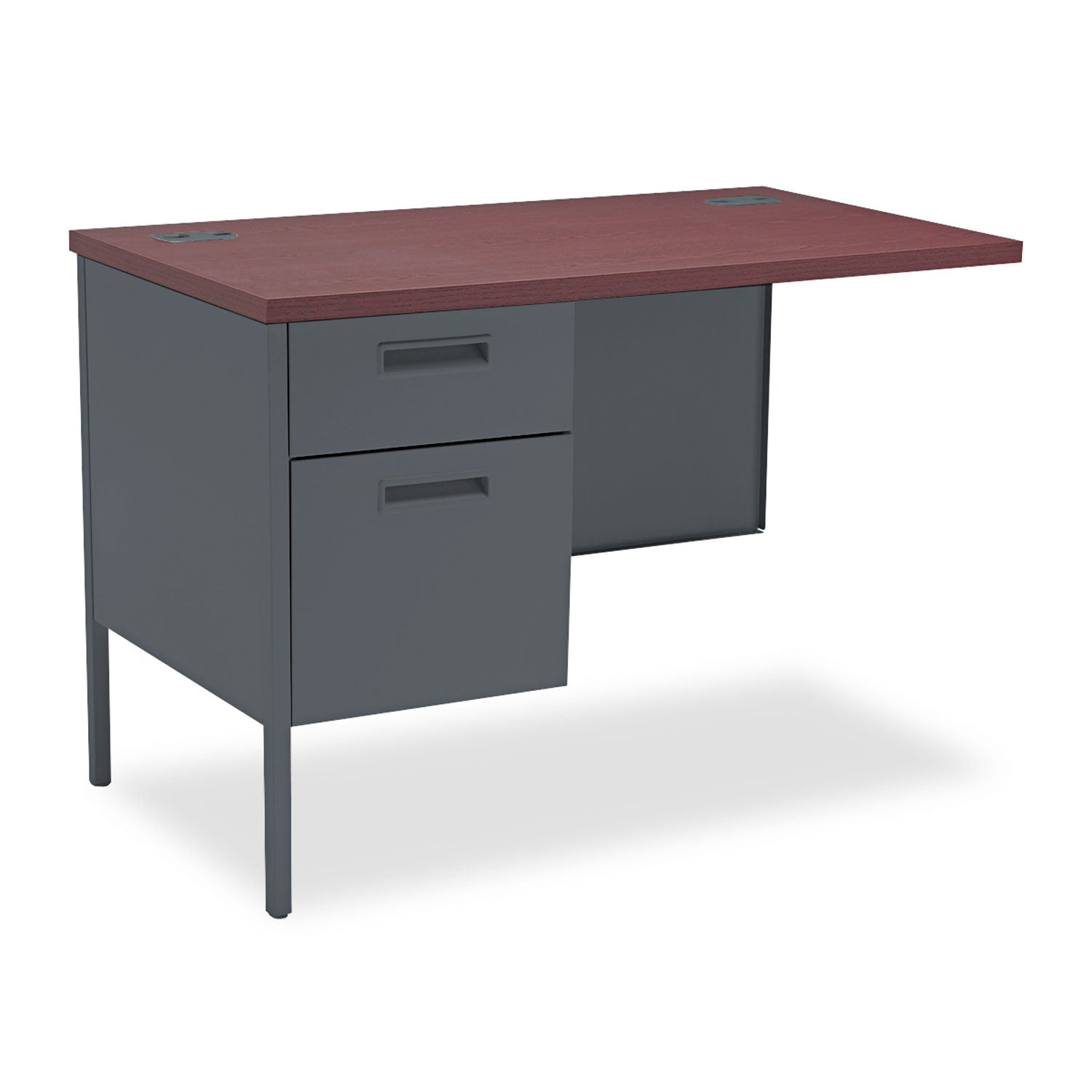 Metro Classic Workstation Return | Left, Mahogany