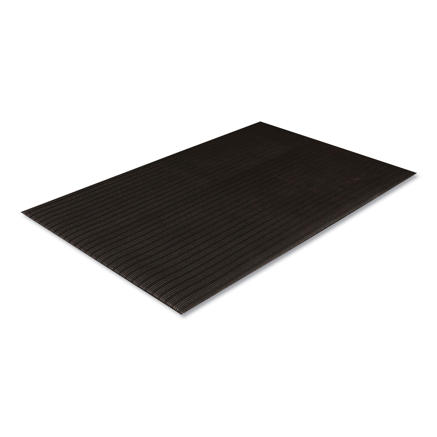 Ribbed Vinyl Anti-Fatigue Mat | 36x60, Black
