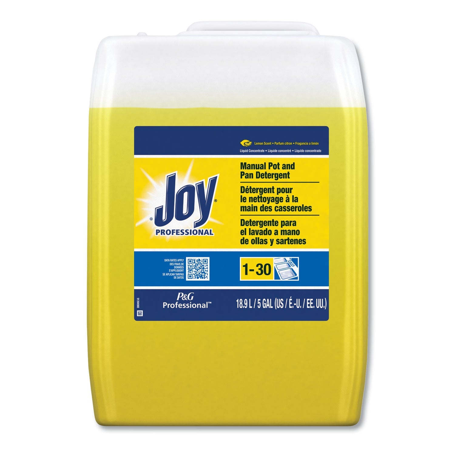 Joy Dishwashing Liquid | Lemon, 5 gal Cube