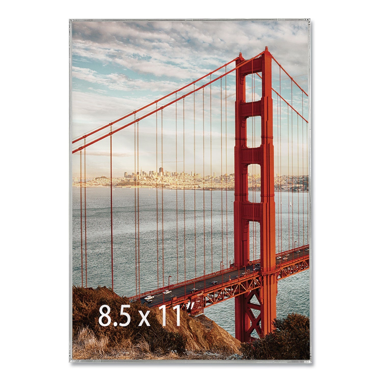 Clear Box Frame | 8.5x11, Plastic, Universal®