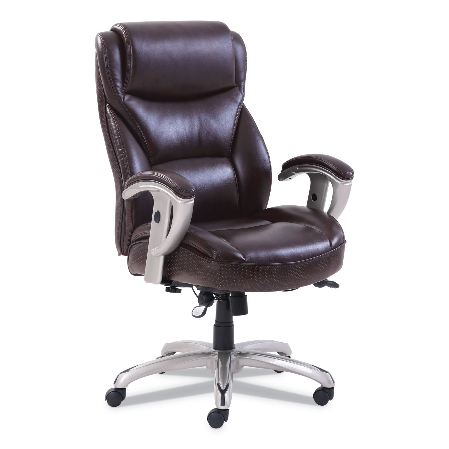 Emerson Big & Tall Task Chair | SertaPedic® Brown