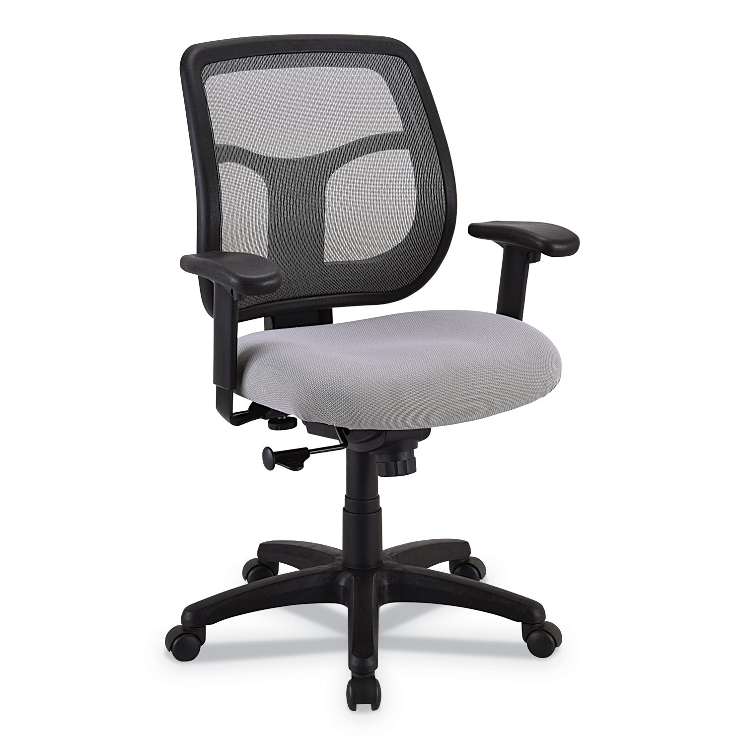 Apollo Mid-Back Mesh Chair | Silver