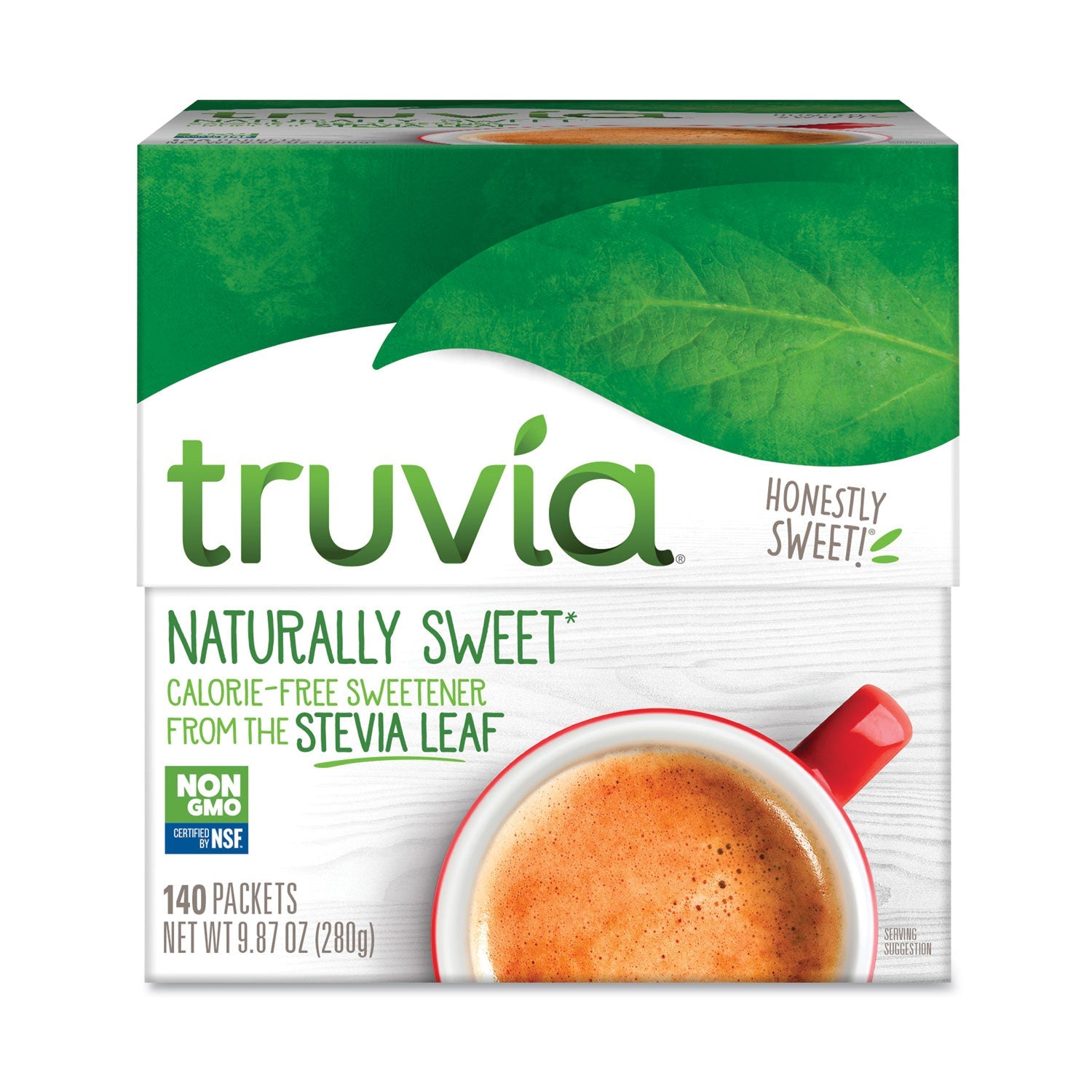 Natural Sugar Substitute | Truvia®, 140 Packets