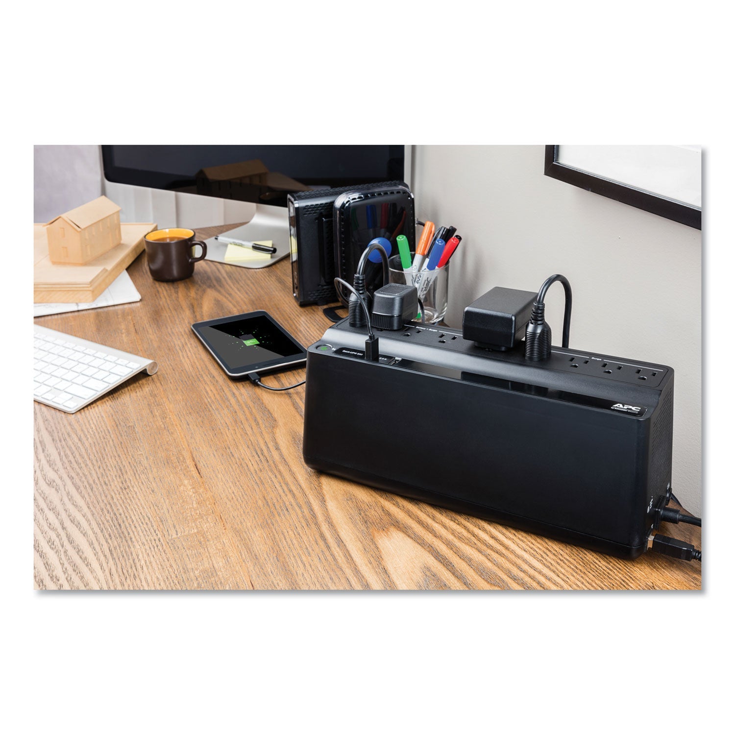 APC® Smart-UPS 850 VA Battery Backup System, 9 Outlets, 120 VA, 354 J