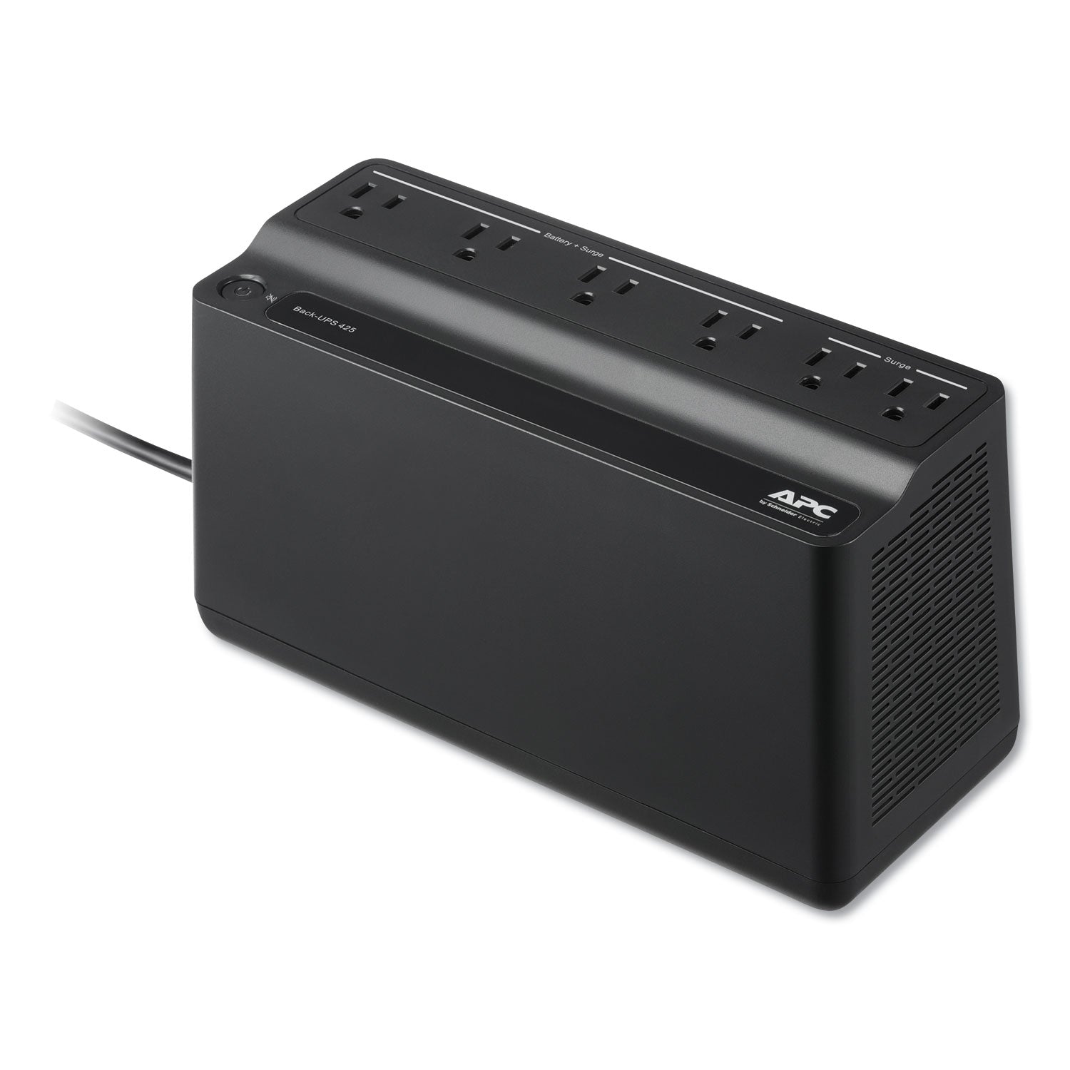 APC® Smart-UPS 425 VA Battery Backup System, 6 Outlets, 120 VA, 180 J