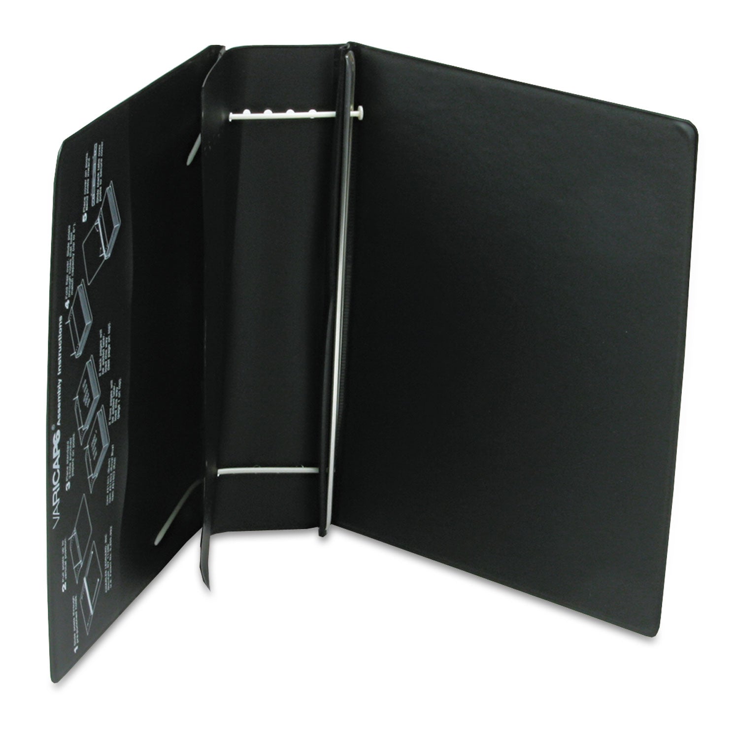 Charles Leonard Varicap Expandable Binder | Black