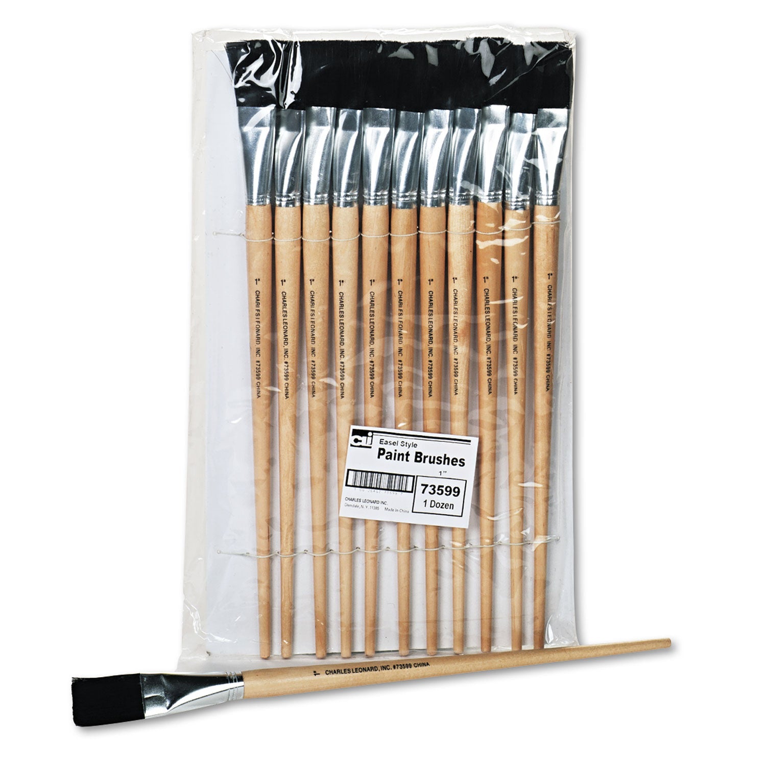 Long Handle Easel Brush | Size 22, 12/Pack