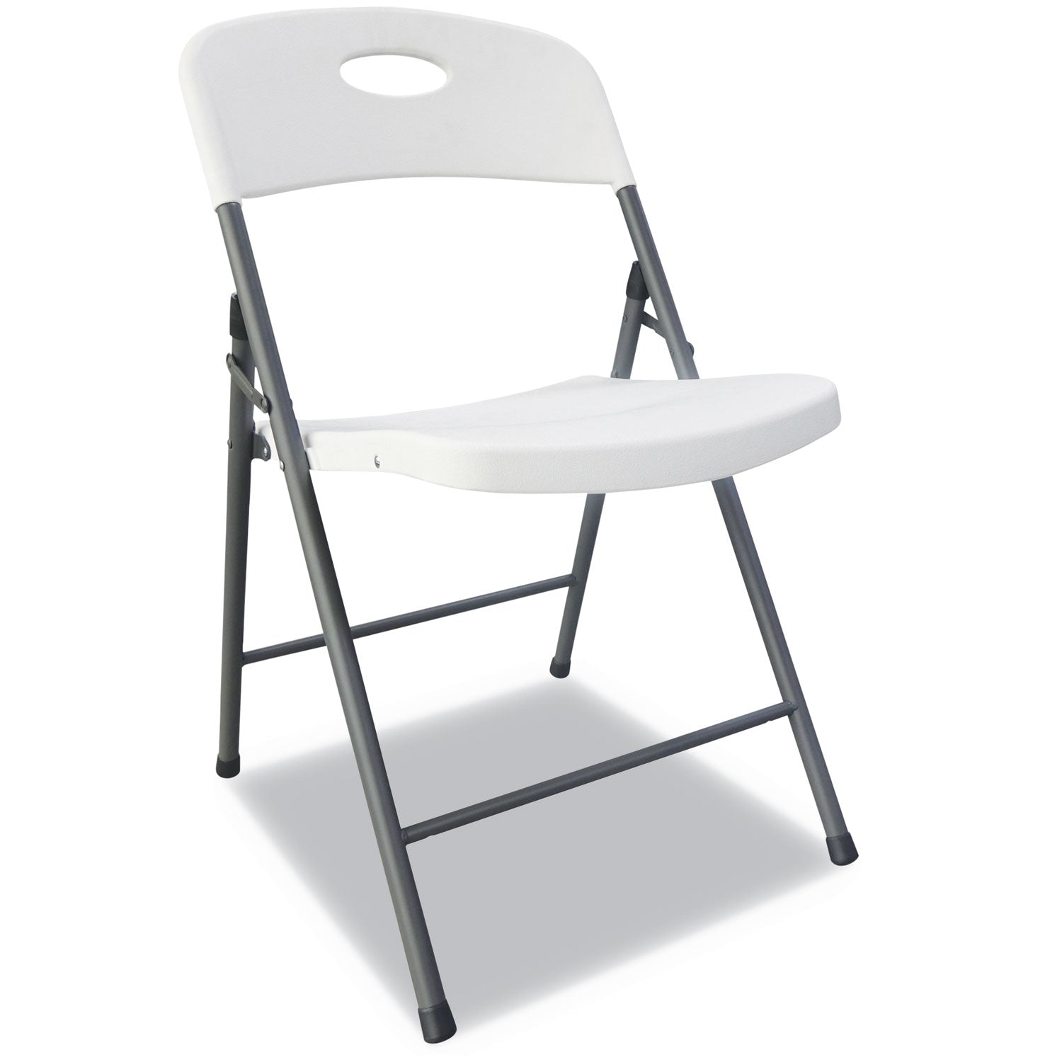 Molded Resin Folding Chair | White | 4-Carton