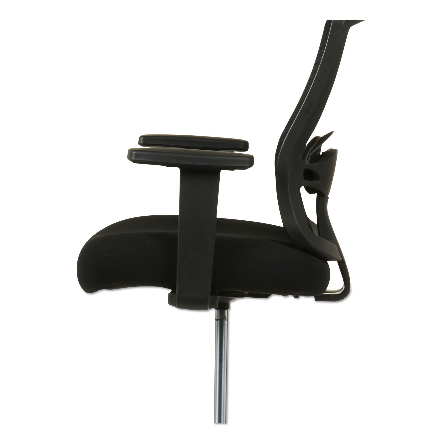 Alera® Alera Etros Series Mesh Stool, Supports Up To 275 Lb, 25.19" To 35.23" Seat Height, Black