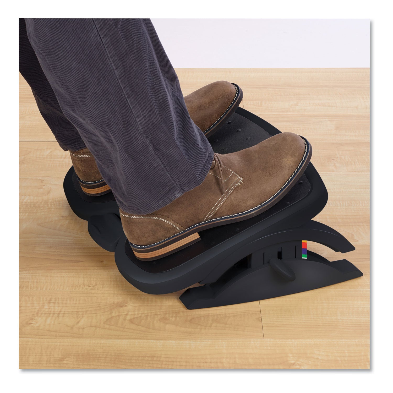 Kensington® Solemate Plus Adjustable Footrest With Smartfit System, 21.9w X 3.7d X 14.2h, Black