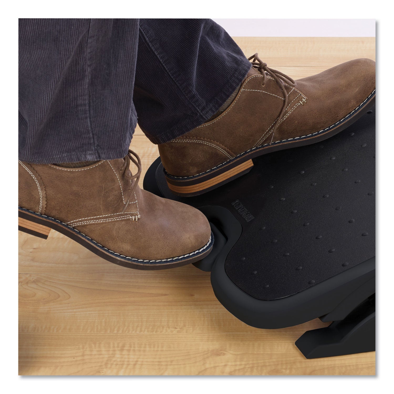 Kensington® Solemate Plus Adjustable Footrest With Smartfit System, 21.9w X 3.7d X 14.2h, Black