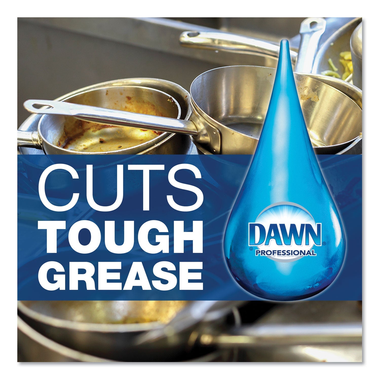 Dawn® Professional Manual Pot/pan Dish Detergent, 38 Oz Bottle, 8/carton