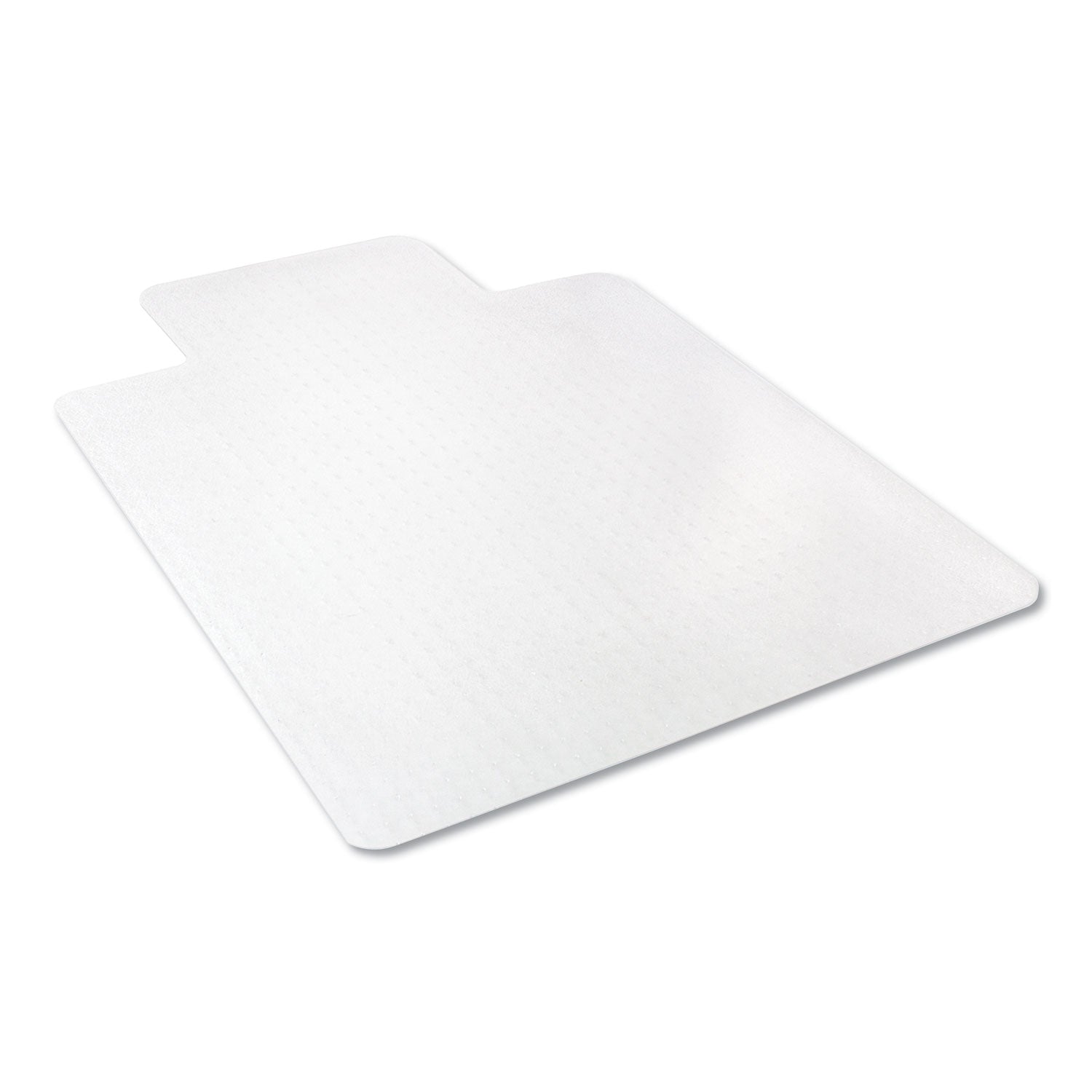 deflecto® Economat Occasional Use Chair Mat, Low Pile Carpet, Roll, 36 X 48, Lipped, Clear