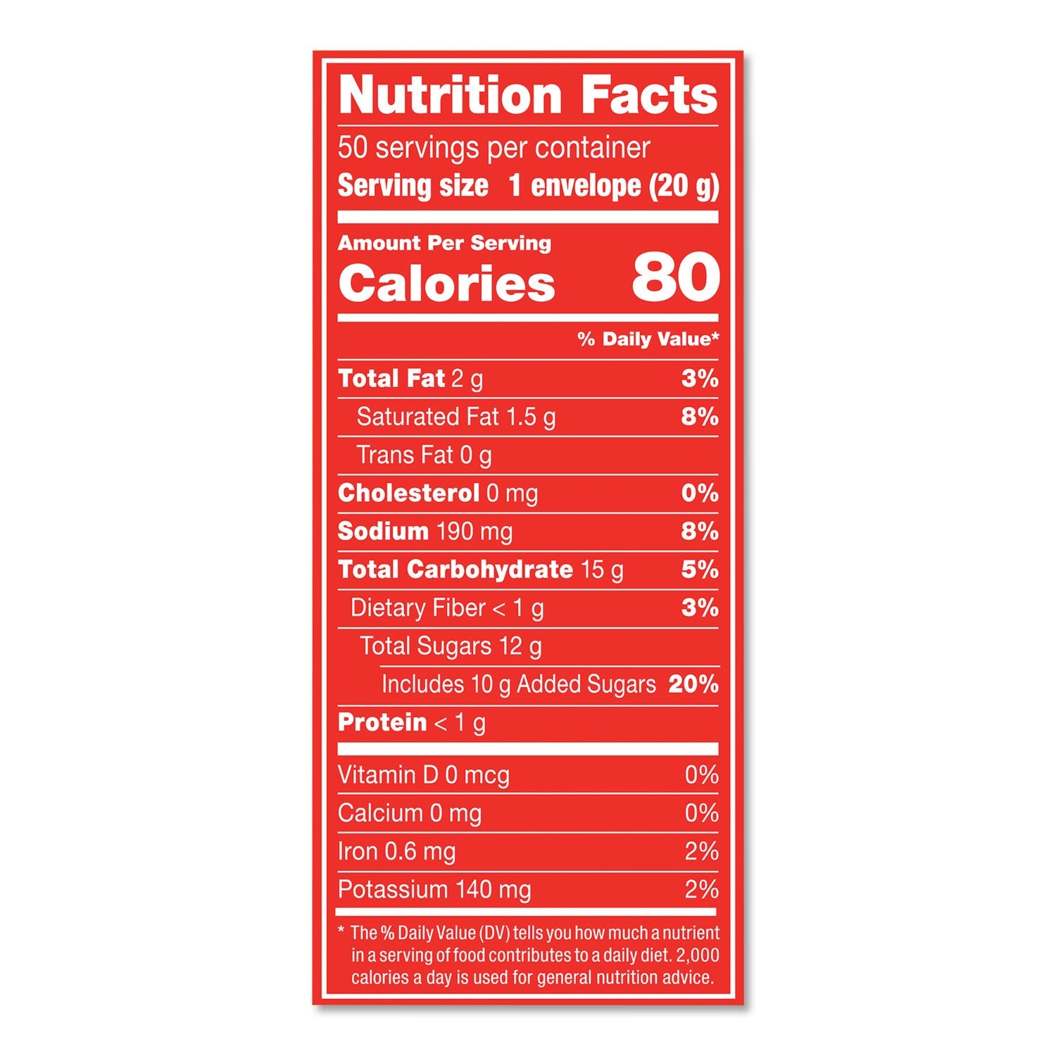 Nestlé® Hot Cocoa Mix, Rich Chocolate, .71oz, 50/box