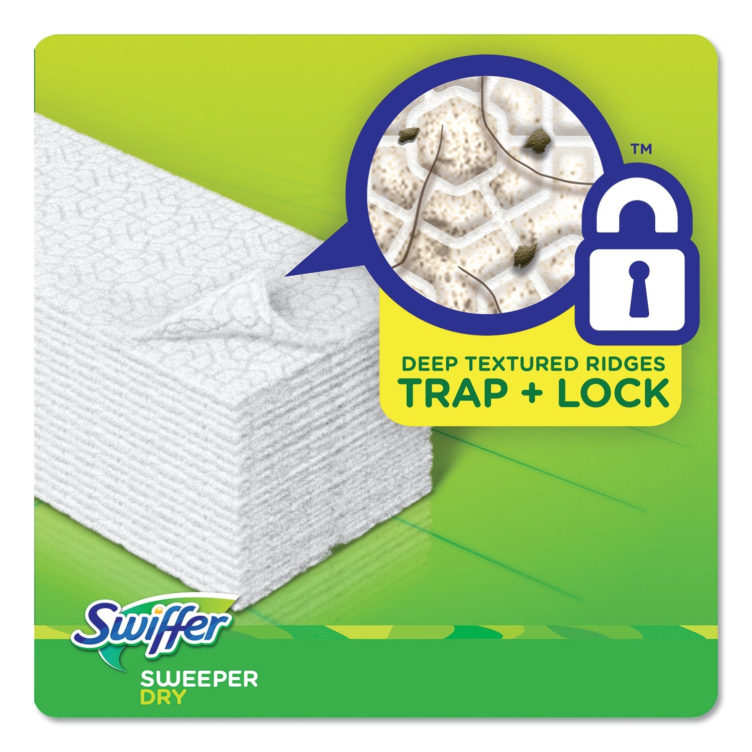 Swiffer® Dry Refill Cloths, White, 10.4" x 8", 52/Box, 3 Boxes/Carton