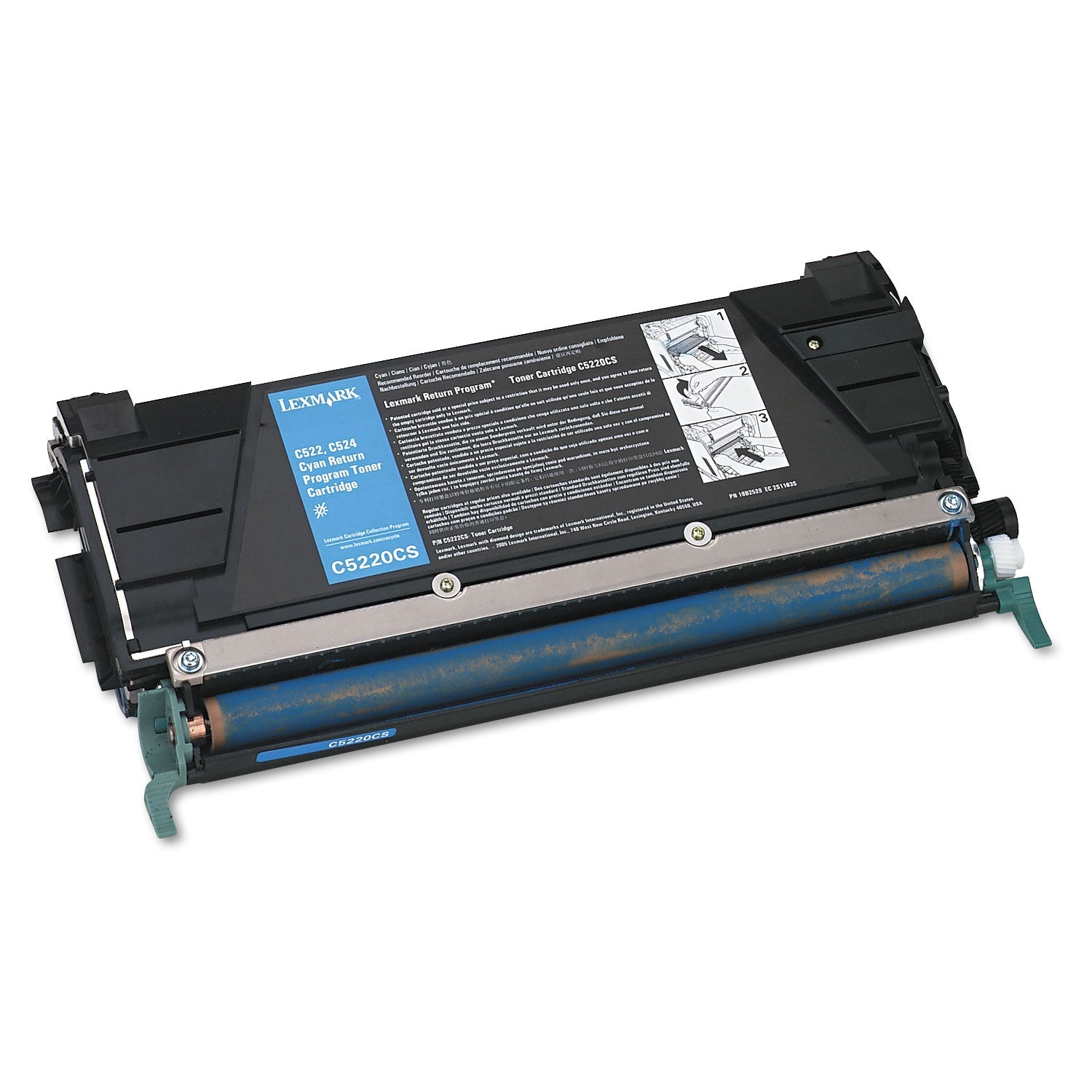 Lexmark C5220cs Toner | Return Program, Cyan