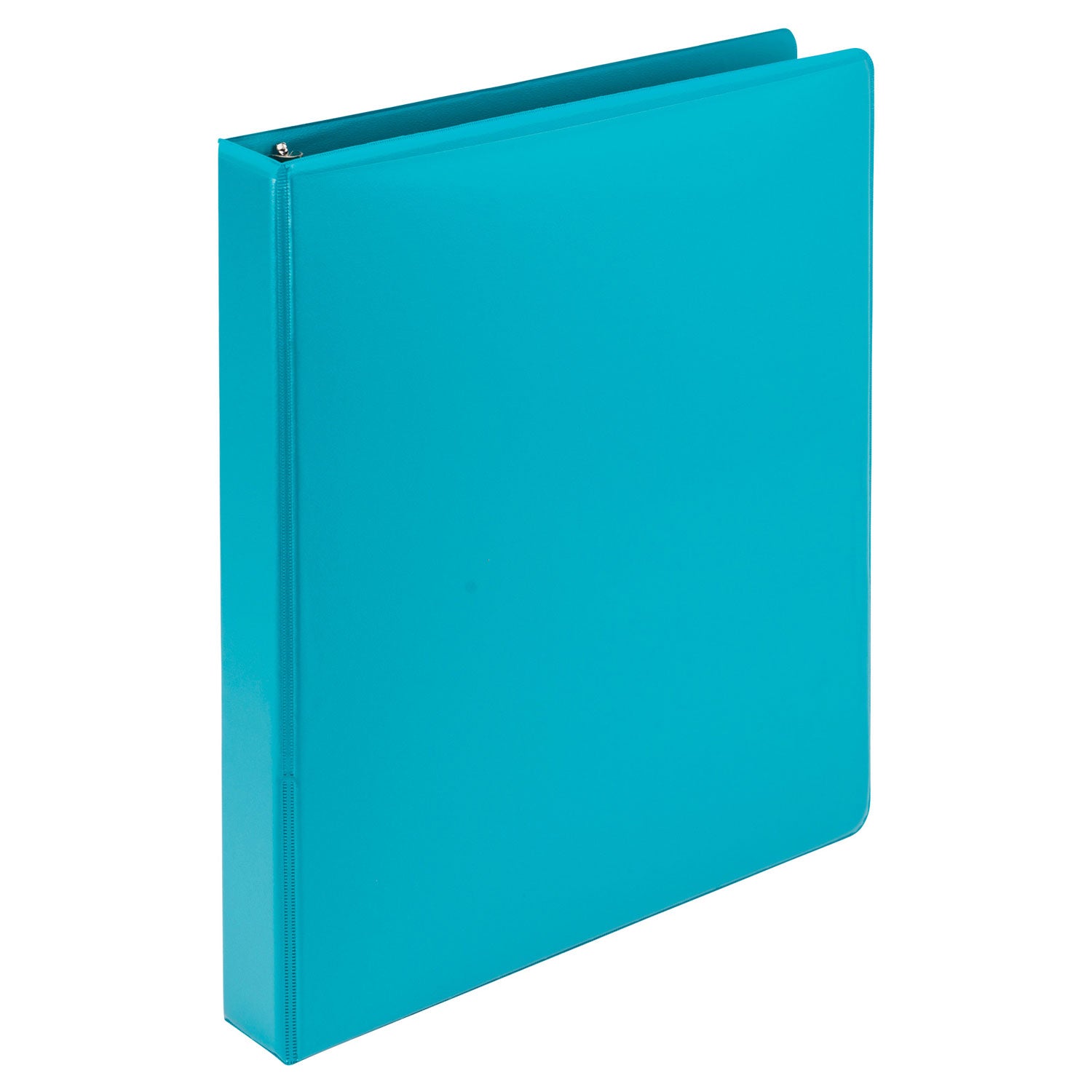 Samsill® Earth's Choice Plant-Based Durable Fashion View Binder, 3 Rings, 1" Capacity, 11 x 8.5, Turquoise, 2/Pack