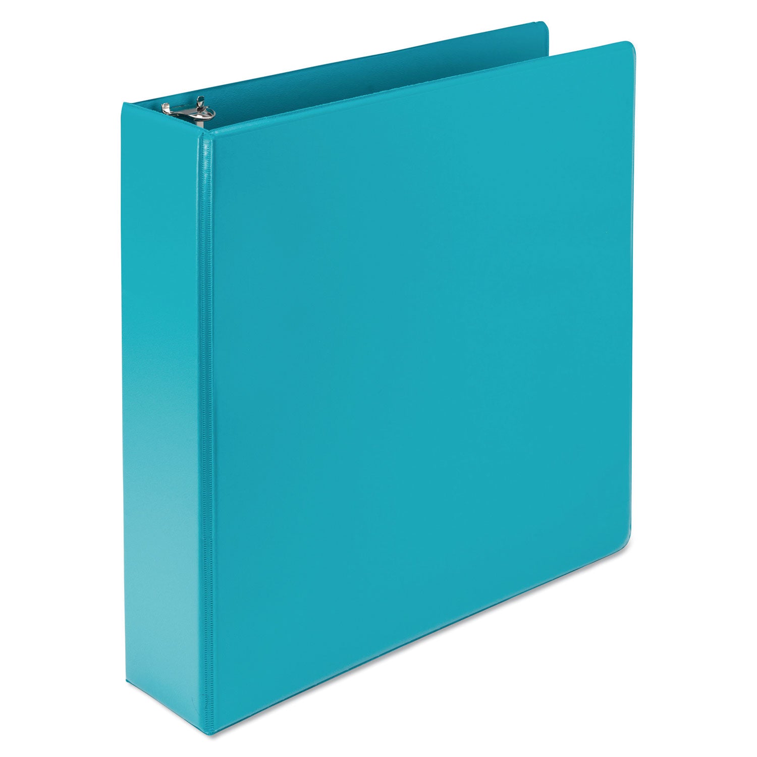 Samsill® Earth's Choice Plant-Based Durable Fashion View Binder, 3 Rings, 2" Capacity, 11 x 8.5, Turquoise, 2/Pack