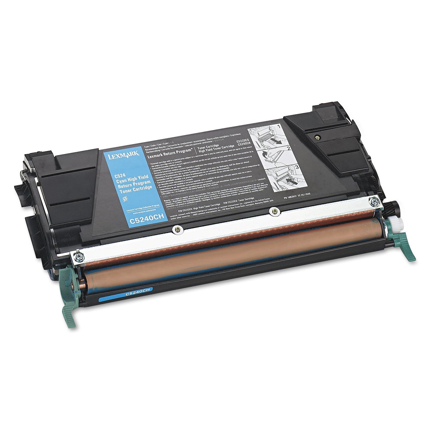 Lexmark C5240ch Toner | Return Program, Cyan
