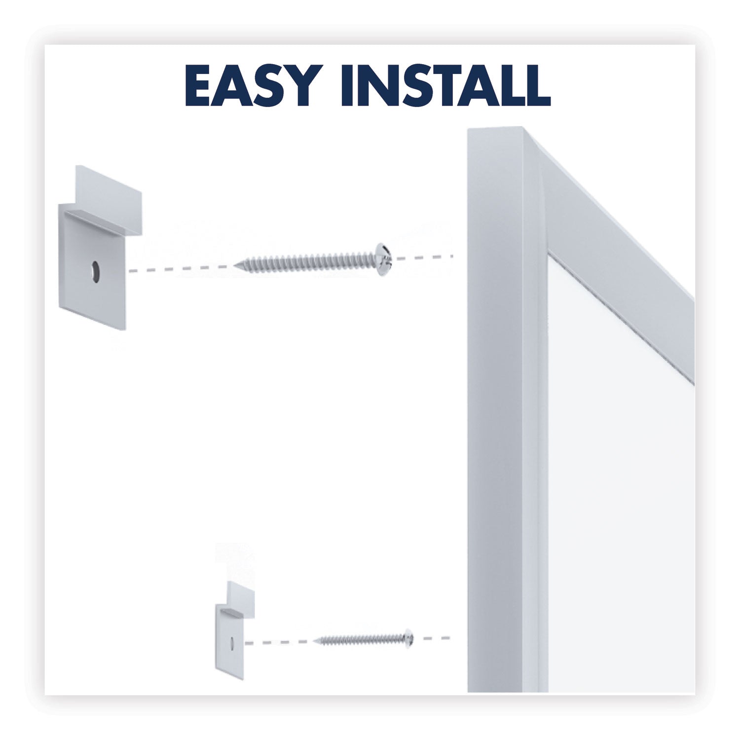 Quartet® Classic Series Total Erase Dry Erase Boards, 36" x 24", White Surface, Anodized Aluminum Frame