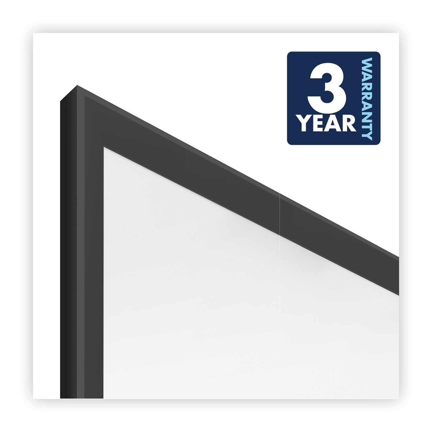 Quartet® Classic Series Total Erase Dry Erase Boards, 48" x 36", White Surface, Black Aluminum Frame