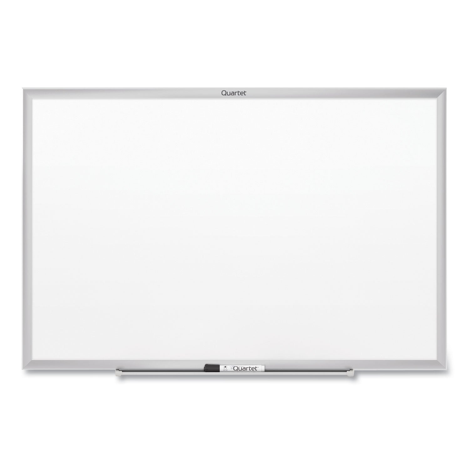 Quartet® Classic Series Nano-Clean Dry Erase Board, 96" x 48", White Surface, Satin Aluminum Frame