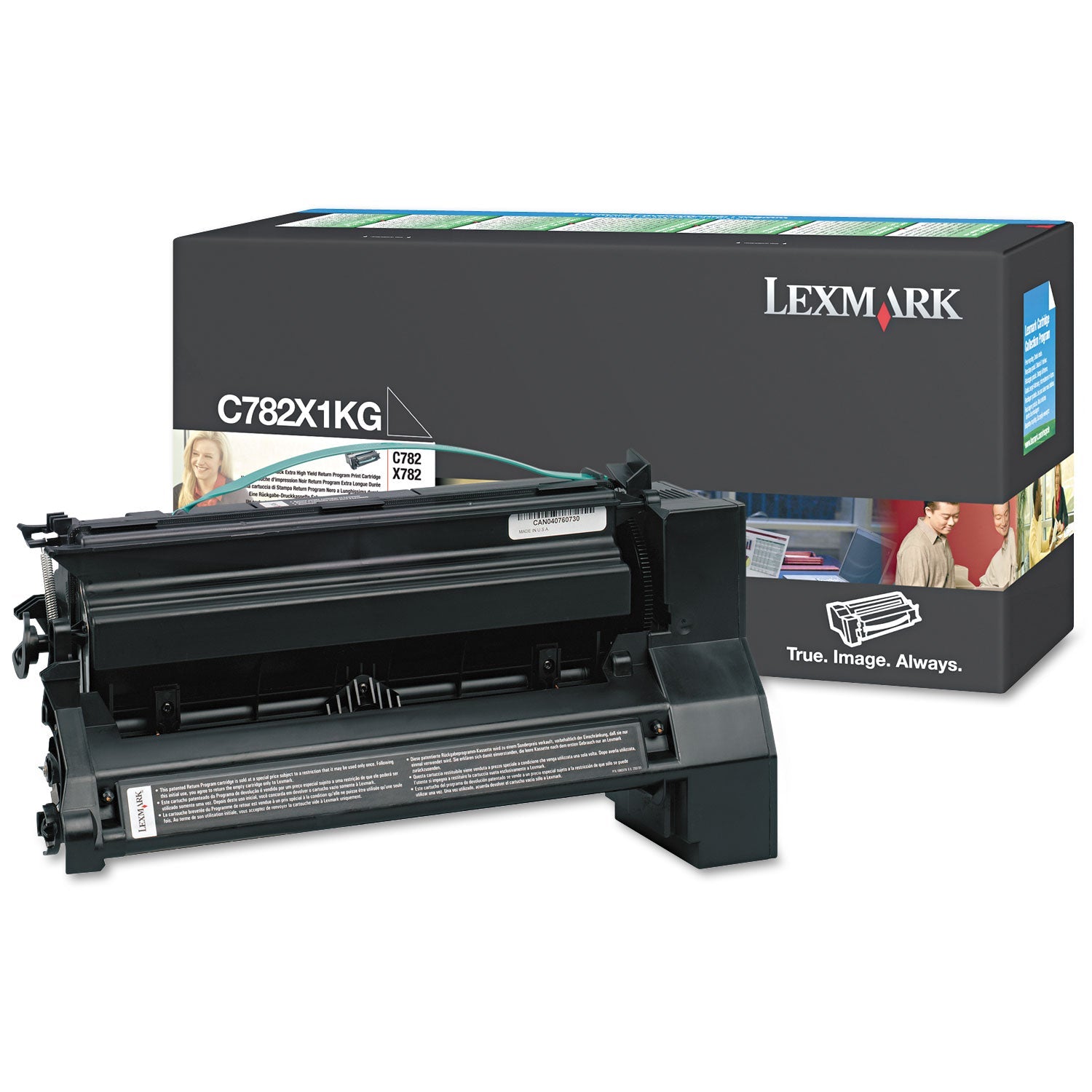 Lexmark C782x1kg Toner | Extra High-Yield Black