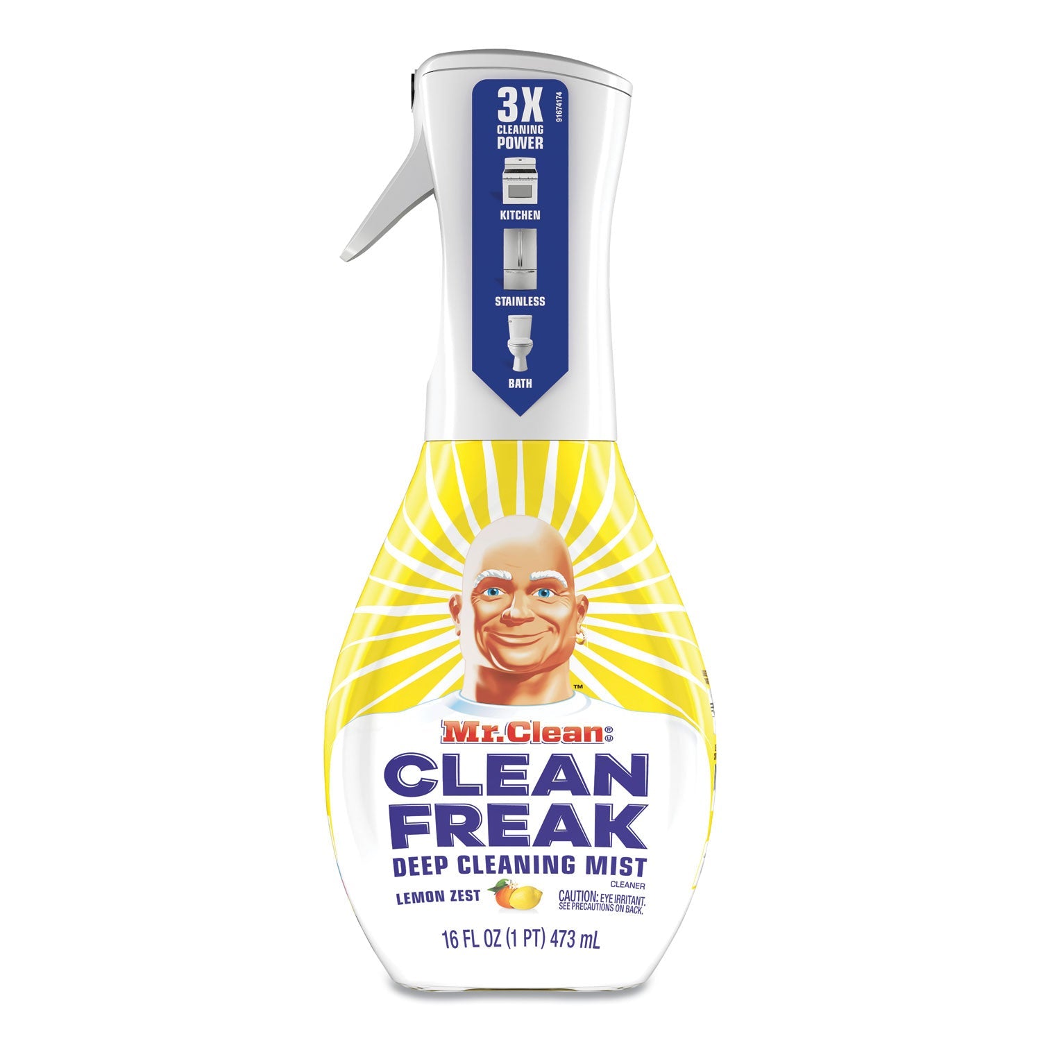Mr. Clean® Clean Freak Deep Cleaning Mist Multi-Surface Spray, Lemon, 16 Oz Spray Bottle