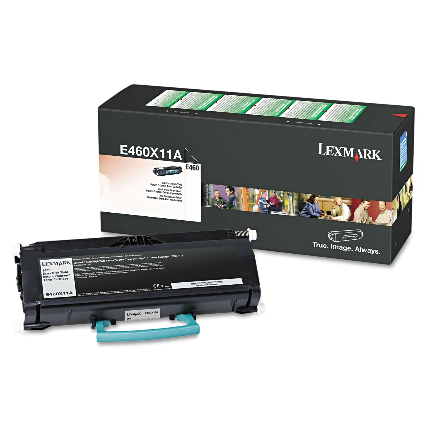 Lexmark E460x11a Toner | Return Program, Black