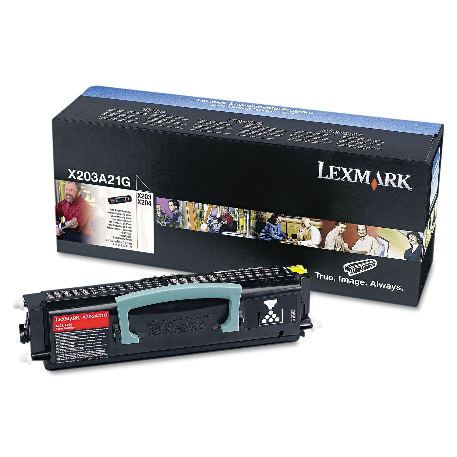 Lexmark X203a11g Toner | Return Program, Black