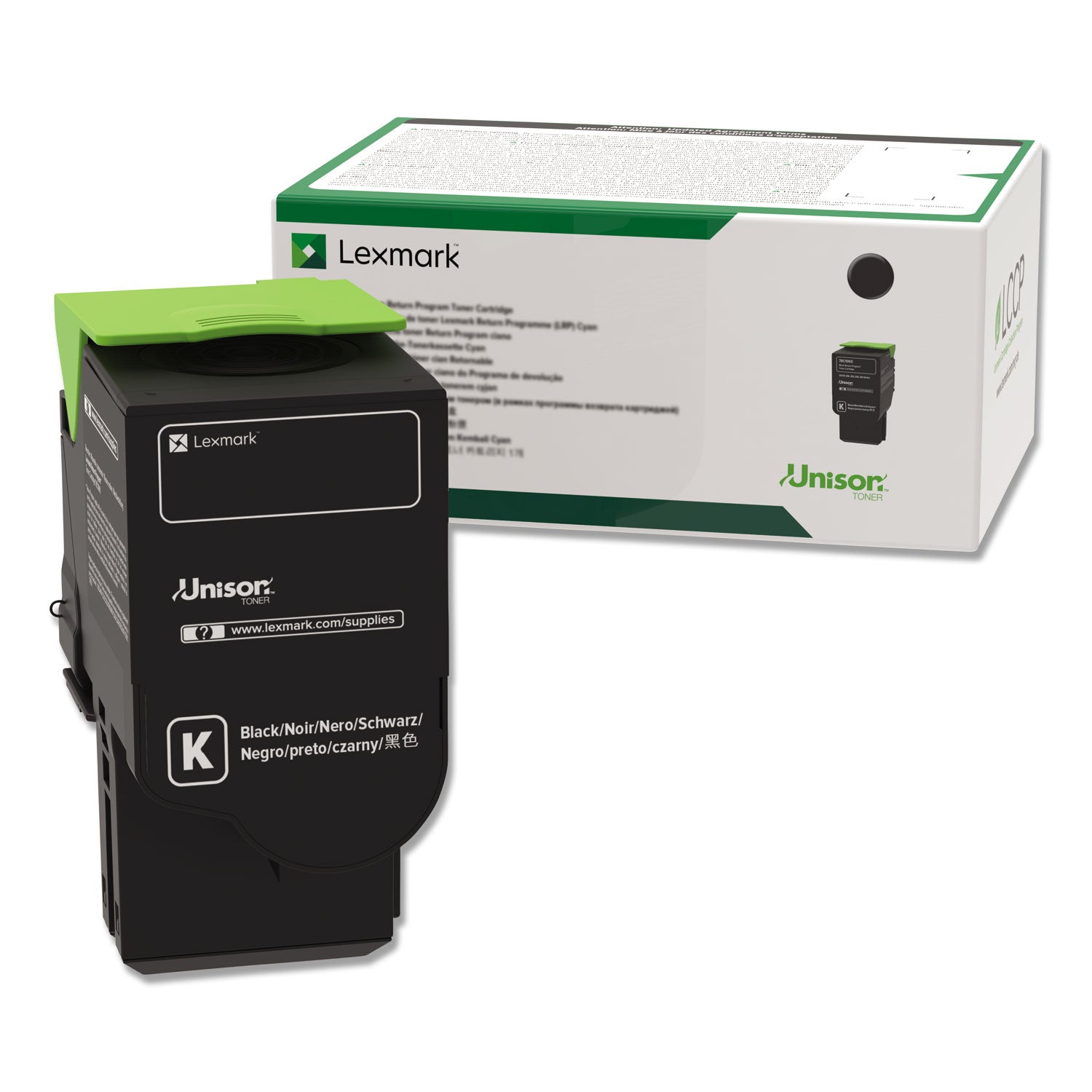 Lexmark 78C1UK0 Return Program Toner | Black