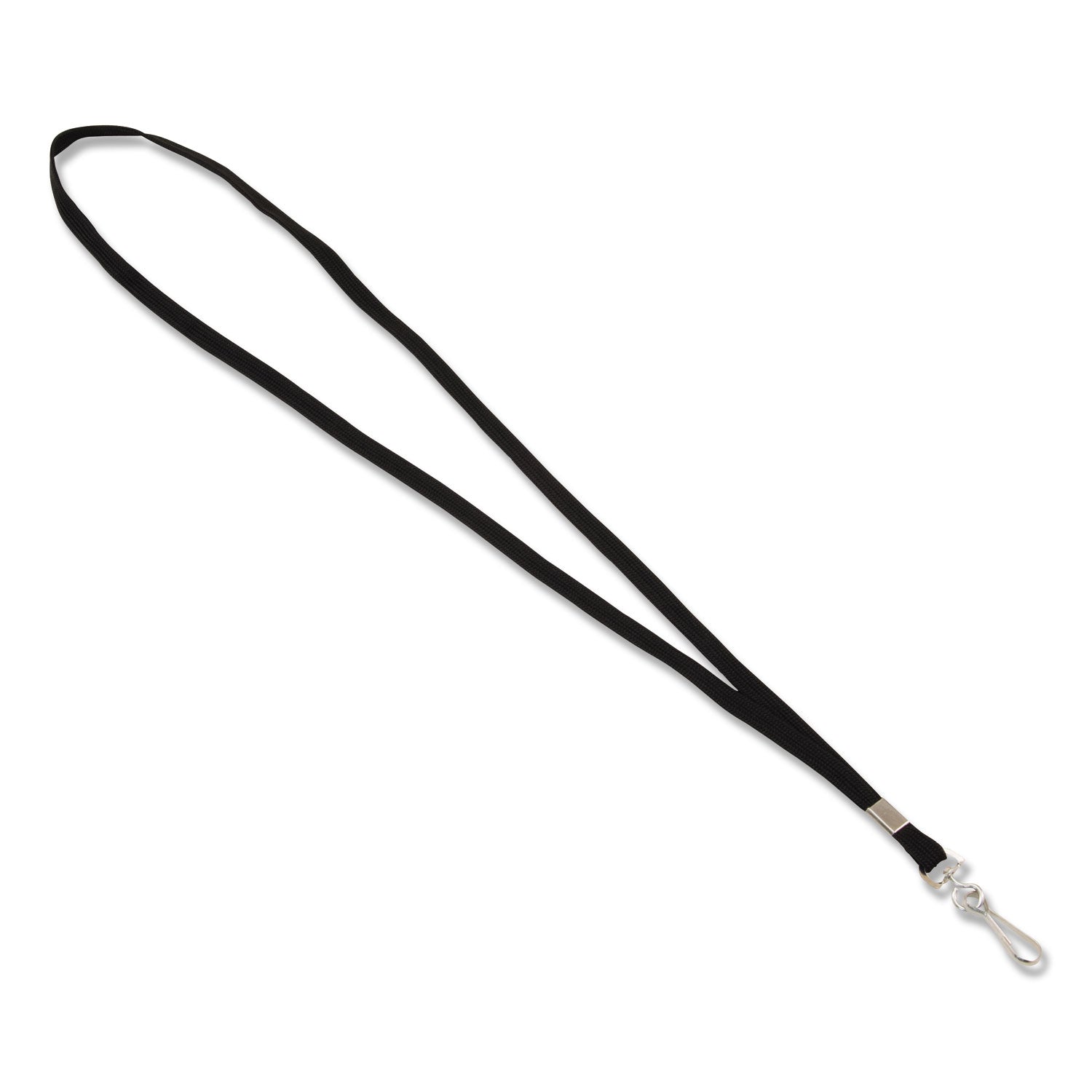 Deluxe Lanyard | J-Hook | 36" | Black