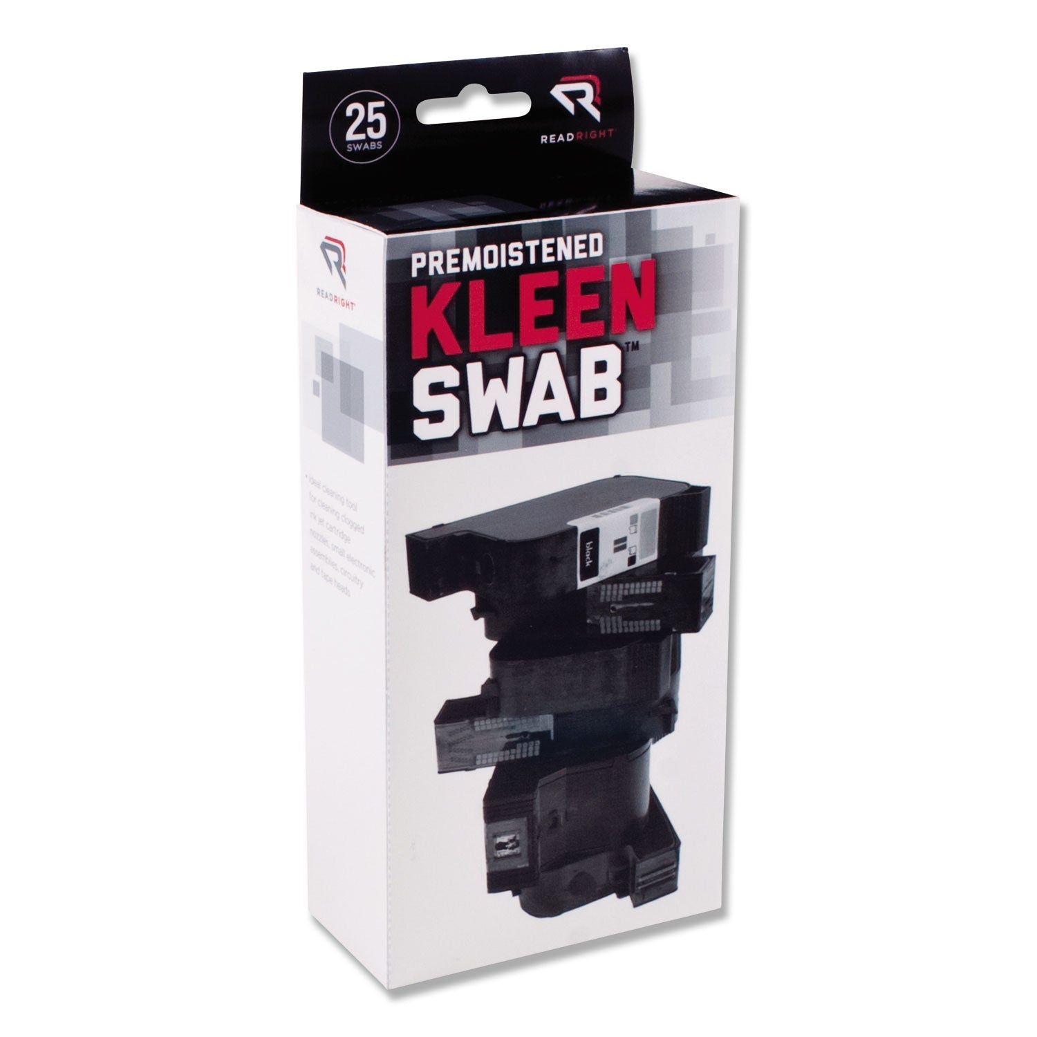 Printer Cleaner Swabs | 25/Box, Read Right®