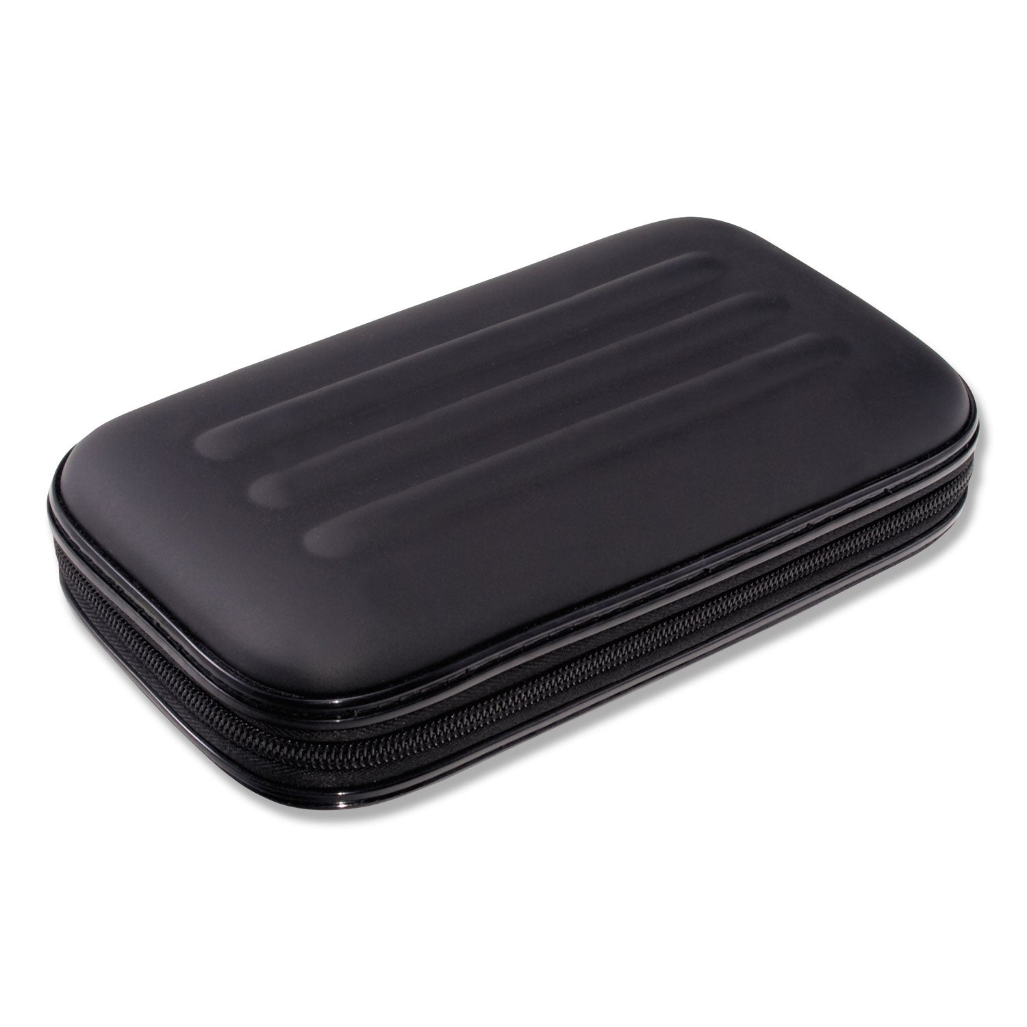 Innovative Storage Designs Large Soft-Sided Pencil Case, 8.75" x 5.25" x 2", Black